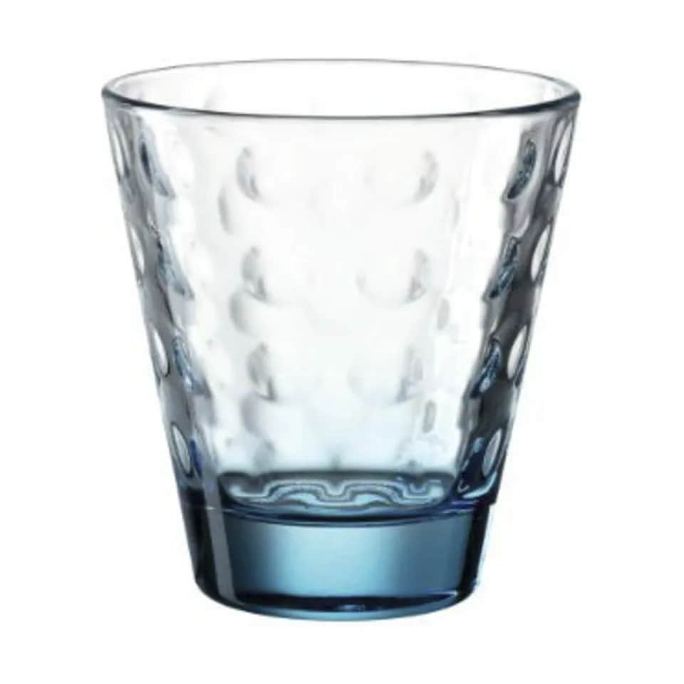 Leonardo Vandglas Leonardo Vandglas - 6 stk. i Klar/blå, 21.5 cl, 2