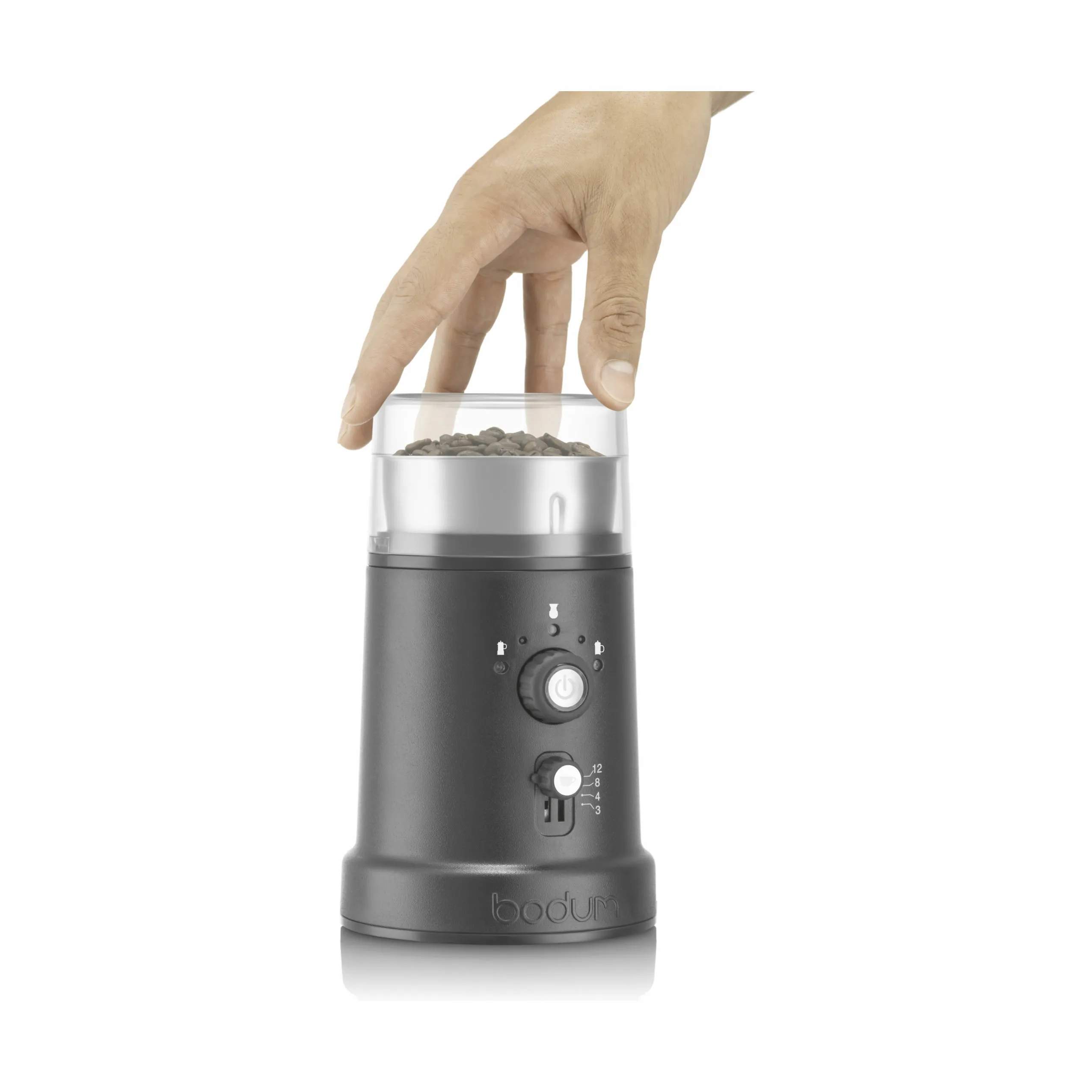Bodum Kaffekværne Bistro Elektrisk Kaffemølle i Sort, 3