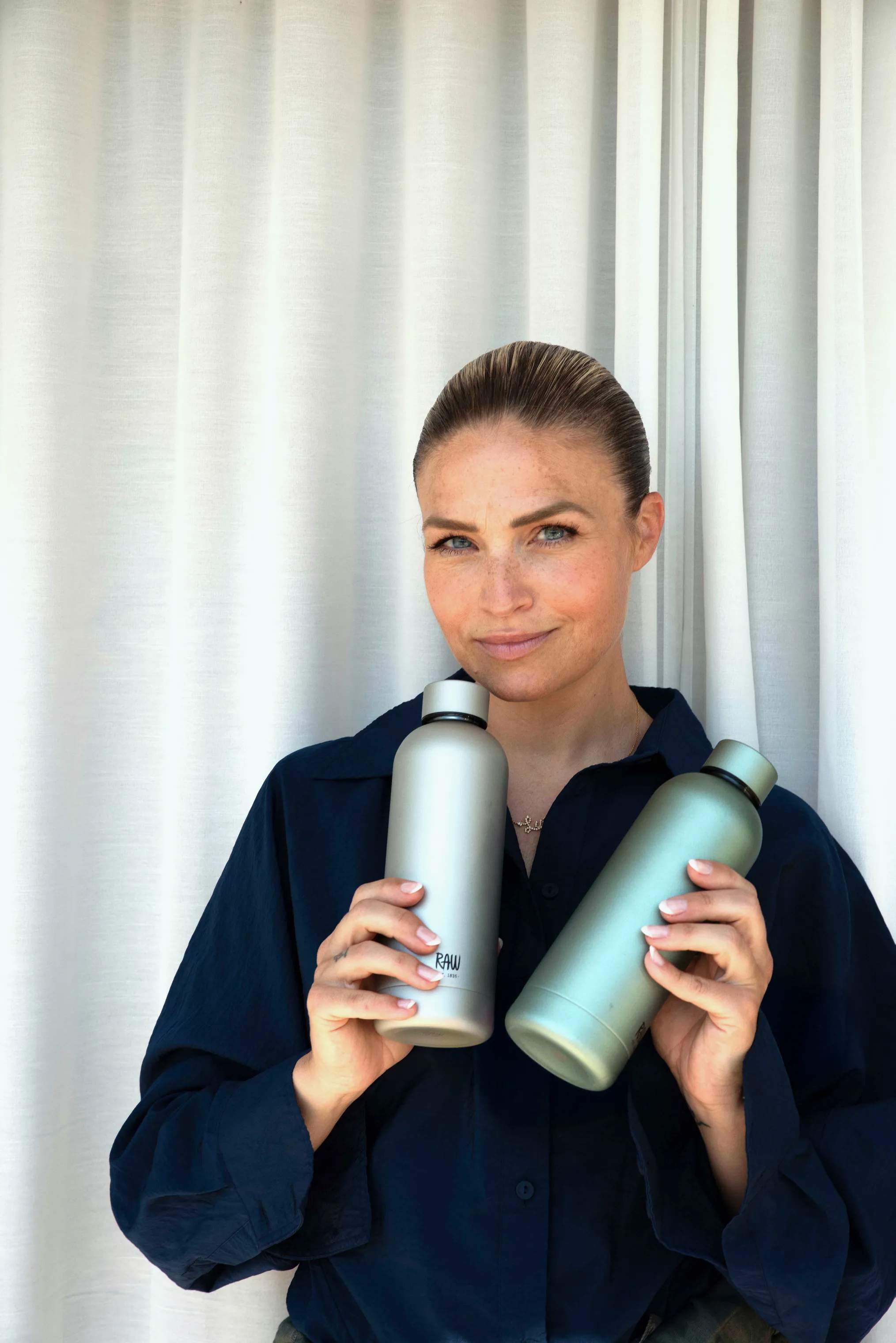 RAW by Aida Drikkedunke To Go Termo Drikkedunk i Matte Light Green, 500 ml, 2