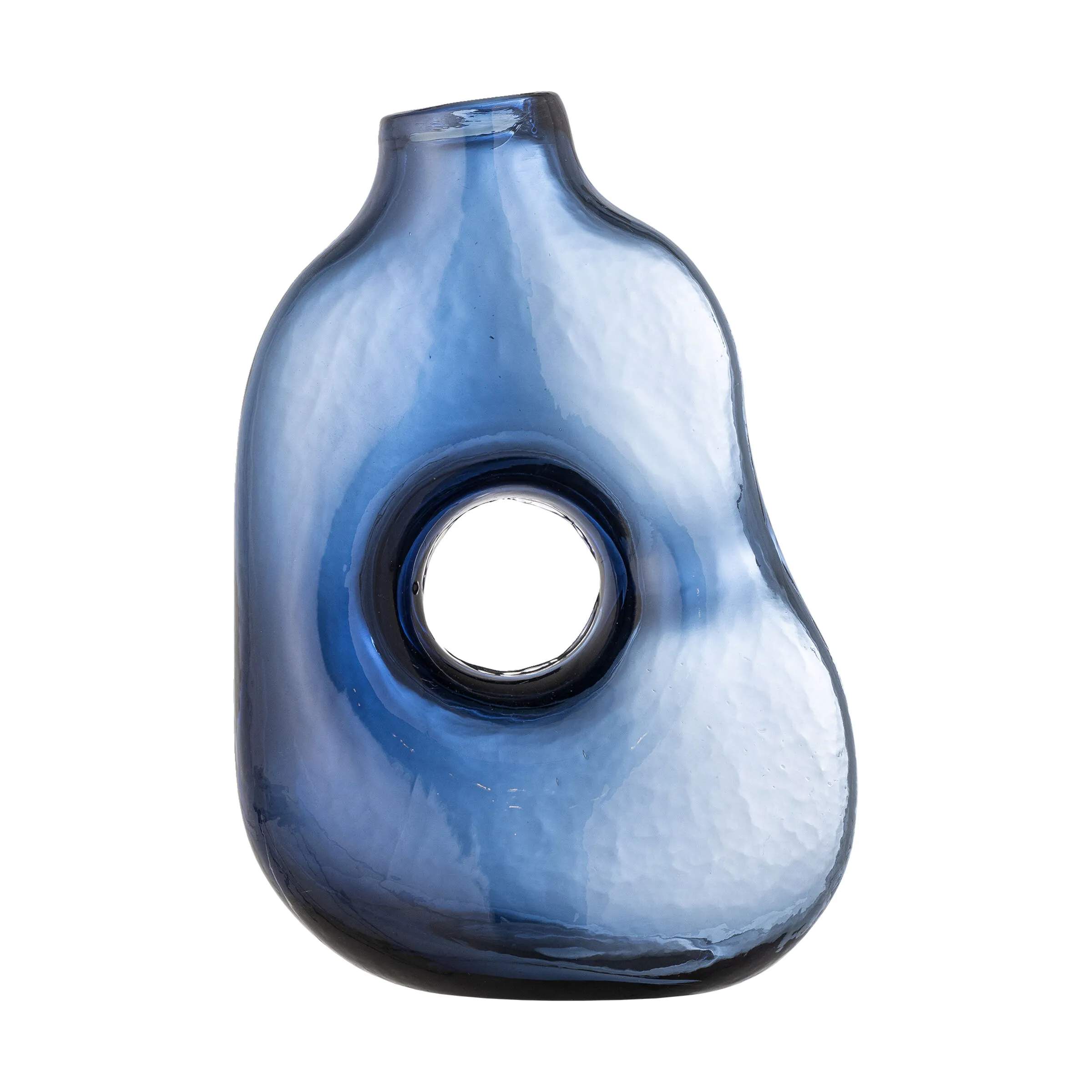Harri Vase, blå, large