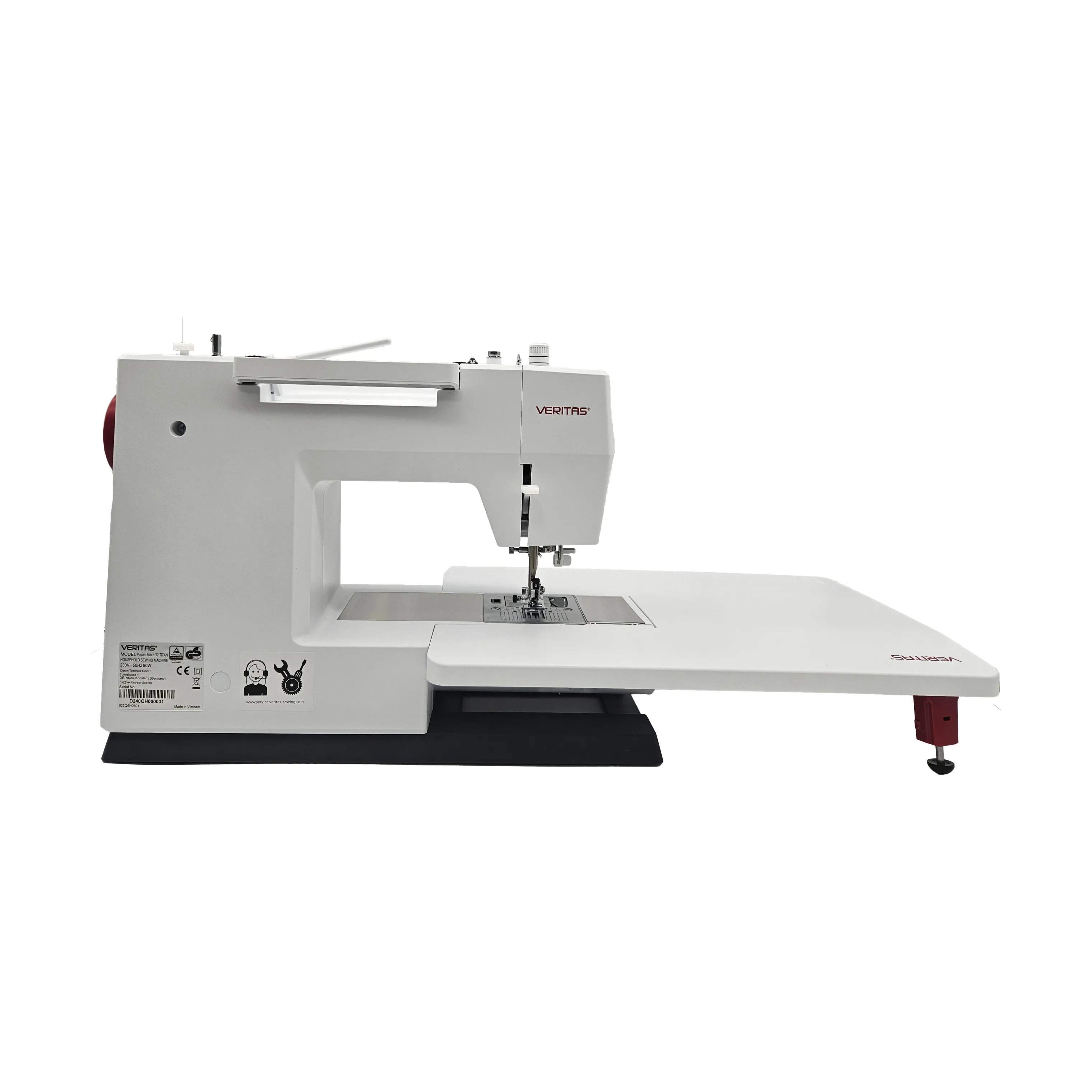 VERITAS Symaskiner Powerstitch 32 Titan Overlock i Hvid, 10