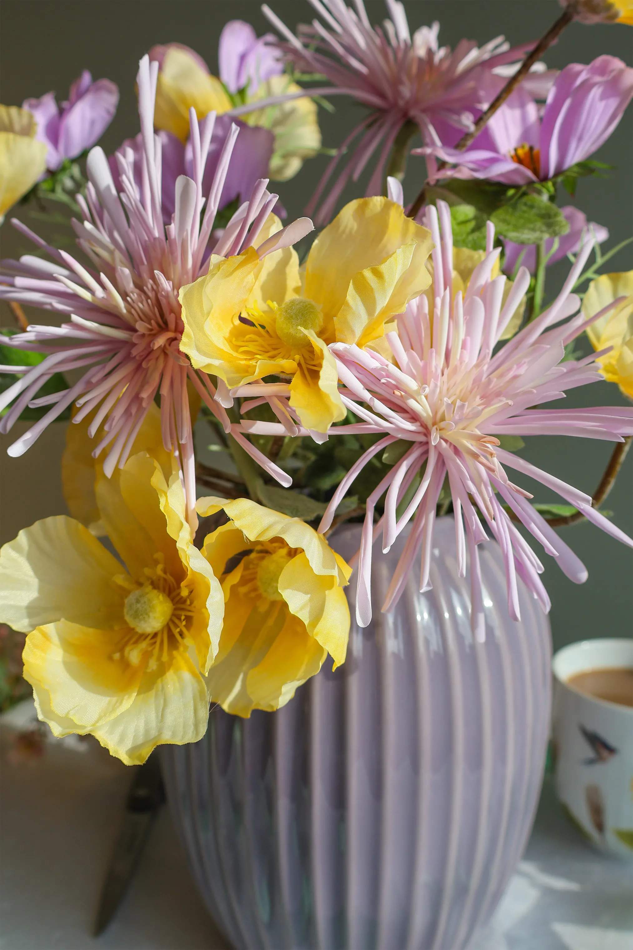 CASA Living Kunstige blomster Kunstig Blomst - Stolt Kavaler i Lilla, 3