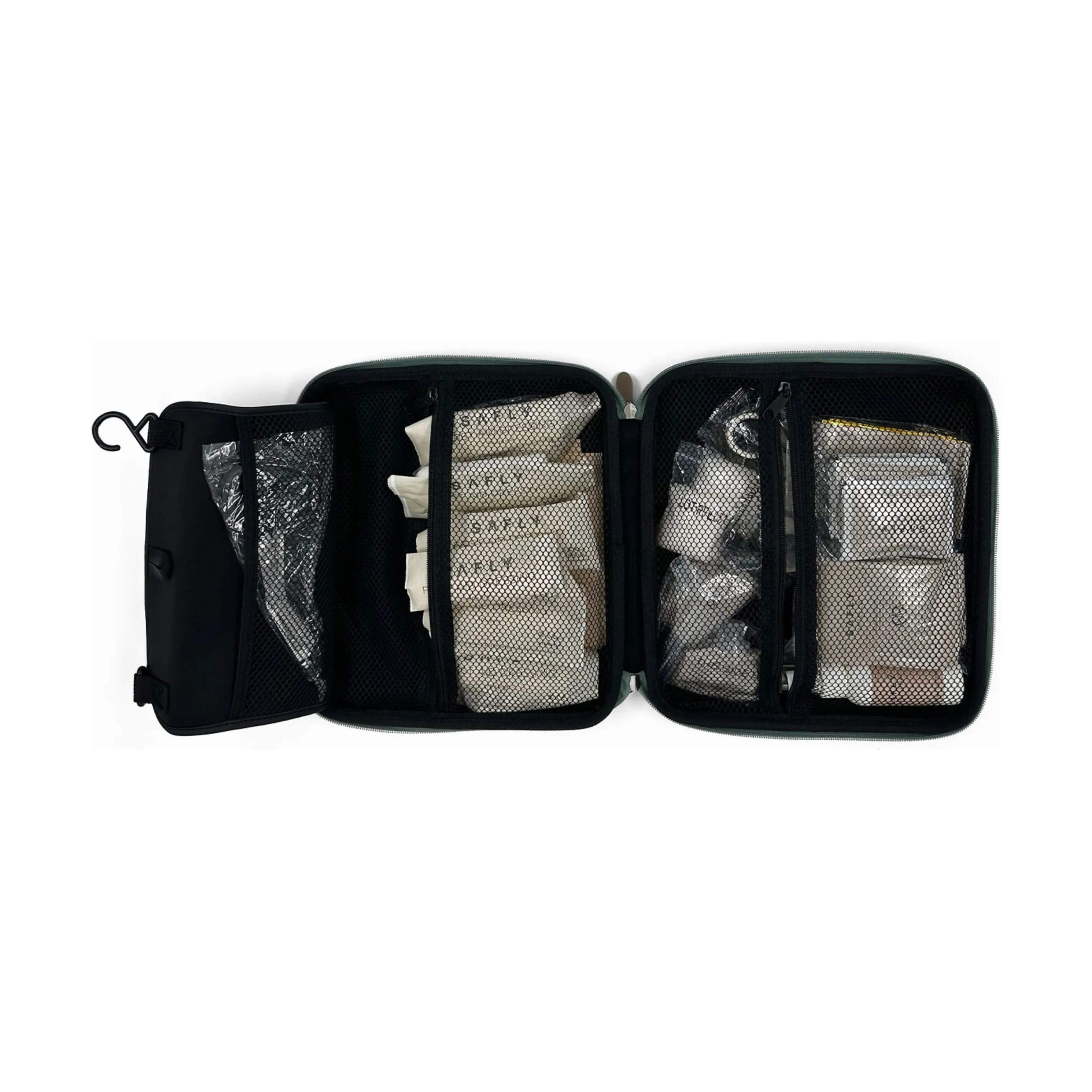 Safly Rengøringsmidler Home Førstehjælpskasse i Grøn, H8,4 x L28 cm, 5