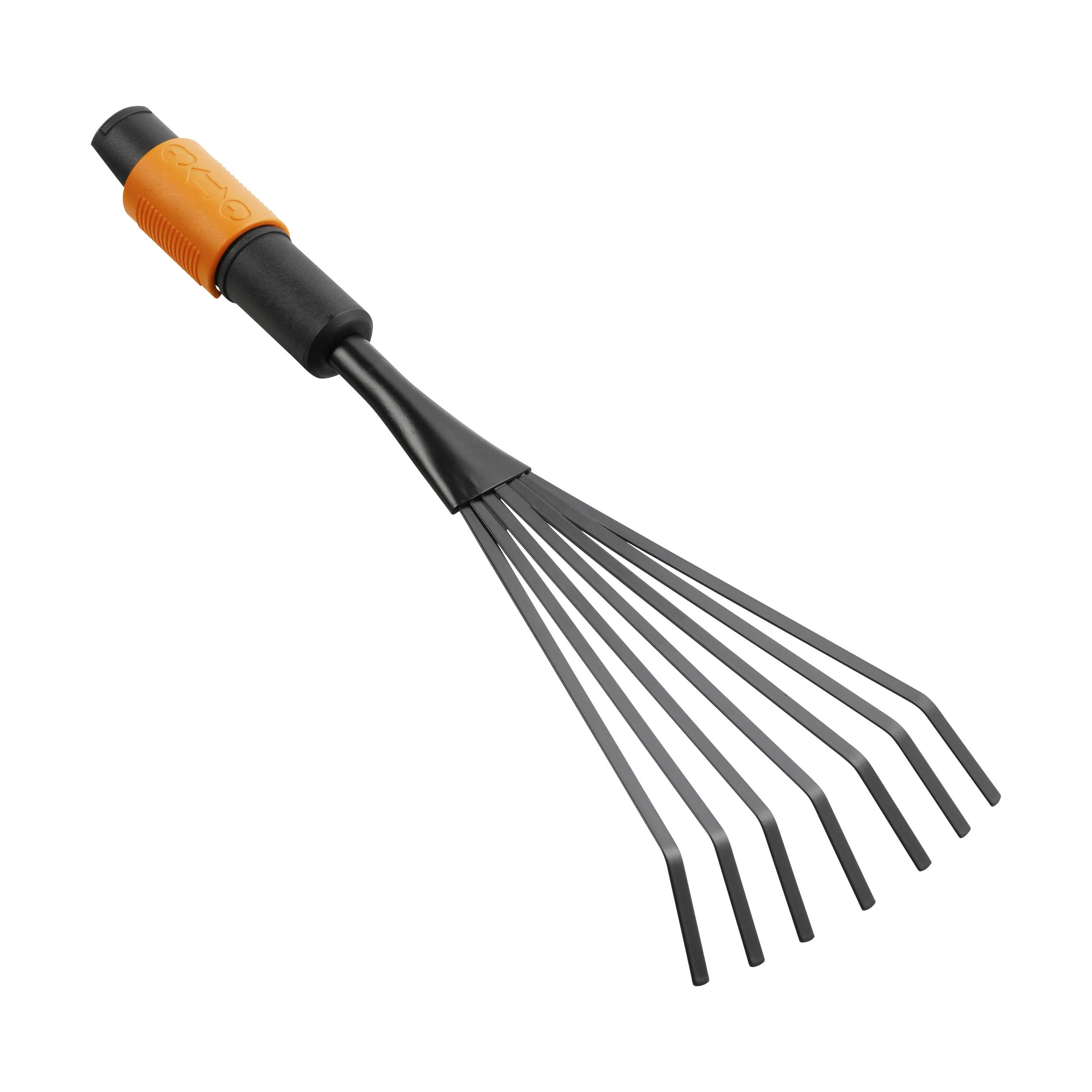 Fiskars Garden Haveredskaber QuikFit™ Håndløvrive i Sort/Orange, 3