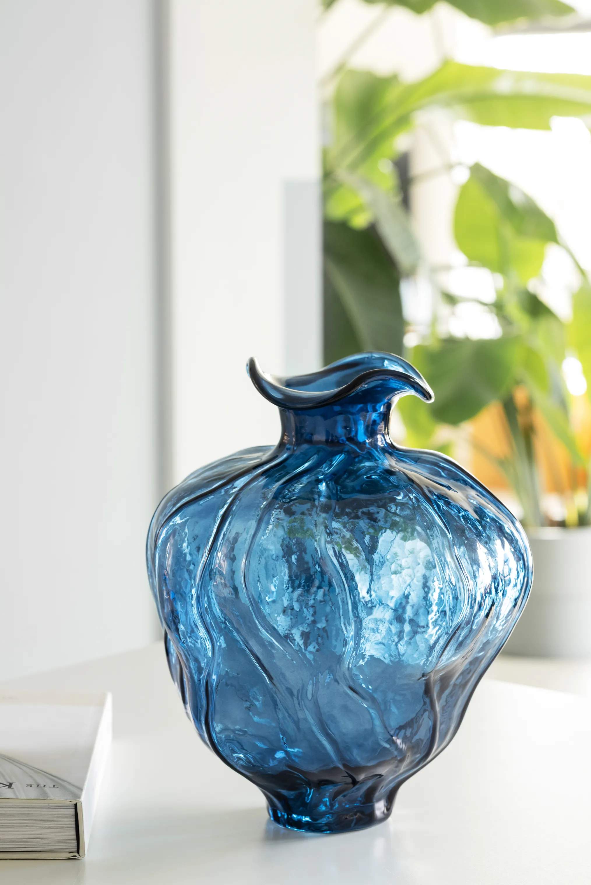 CASA Living Vaser Vase i Mørkeblå, 2