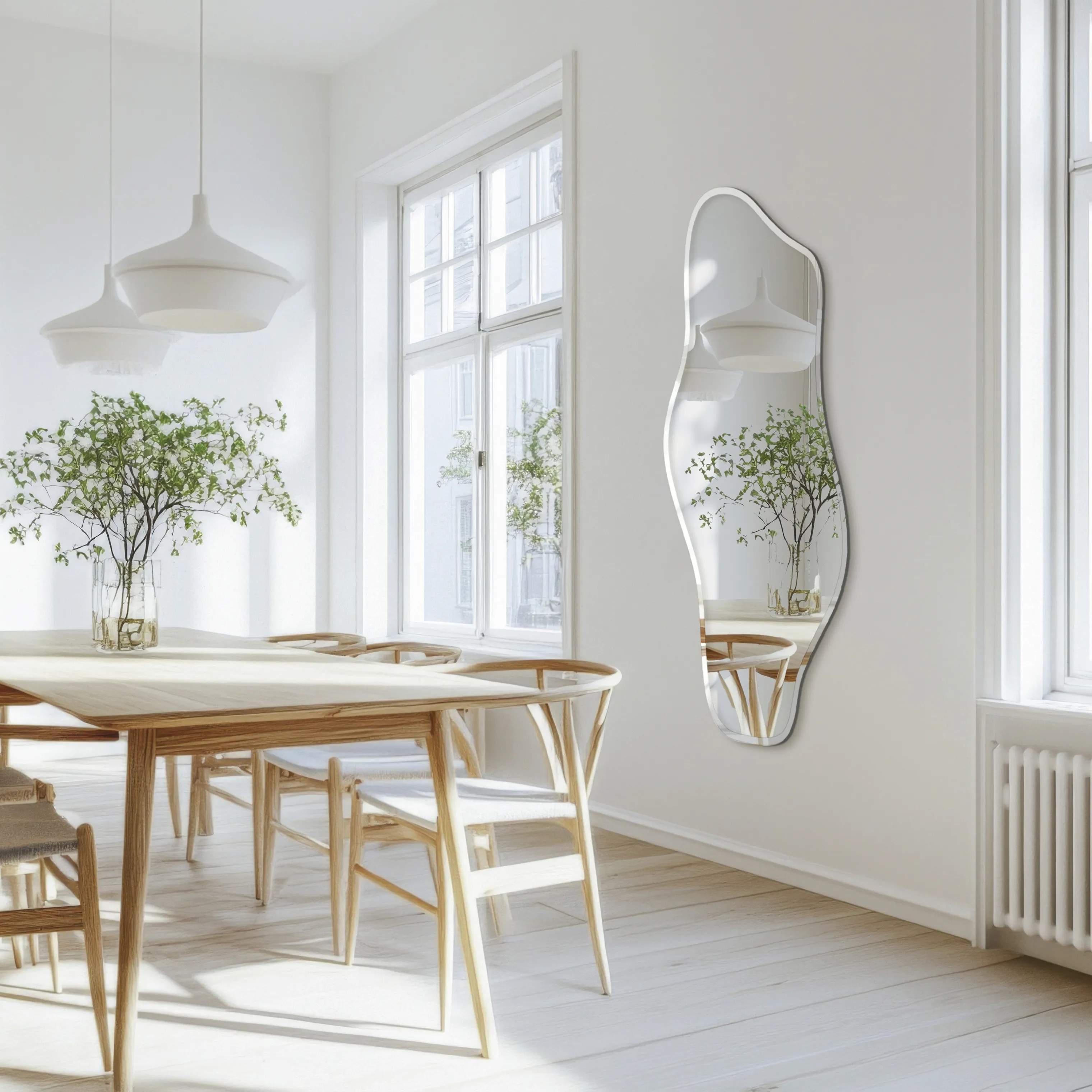 Incado Spejle Wave Spejl i H160 x B80 cm, 4