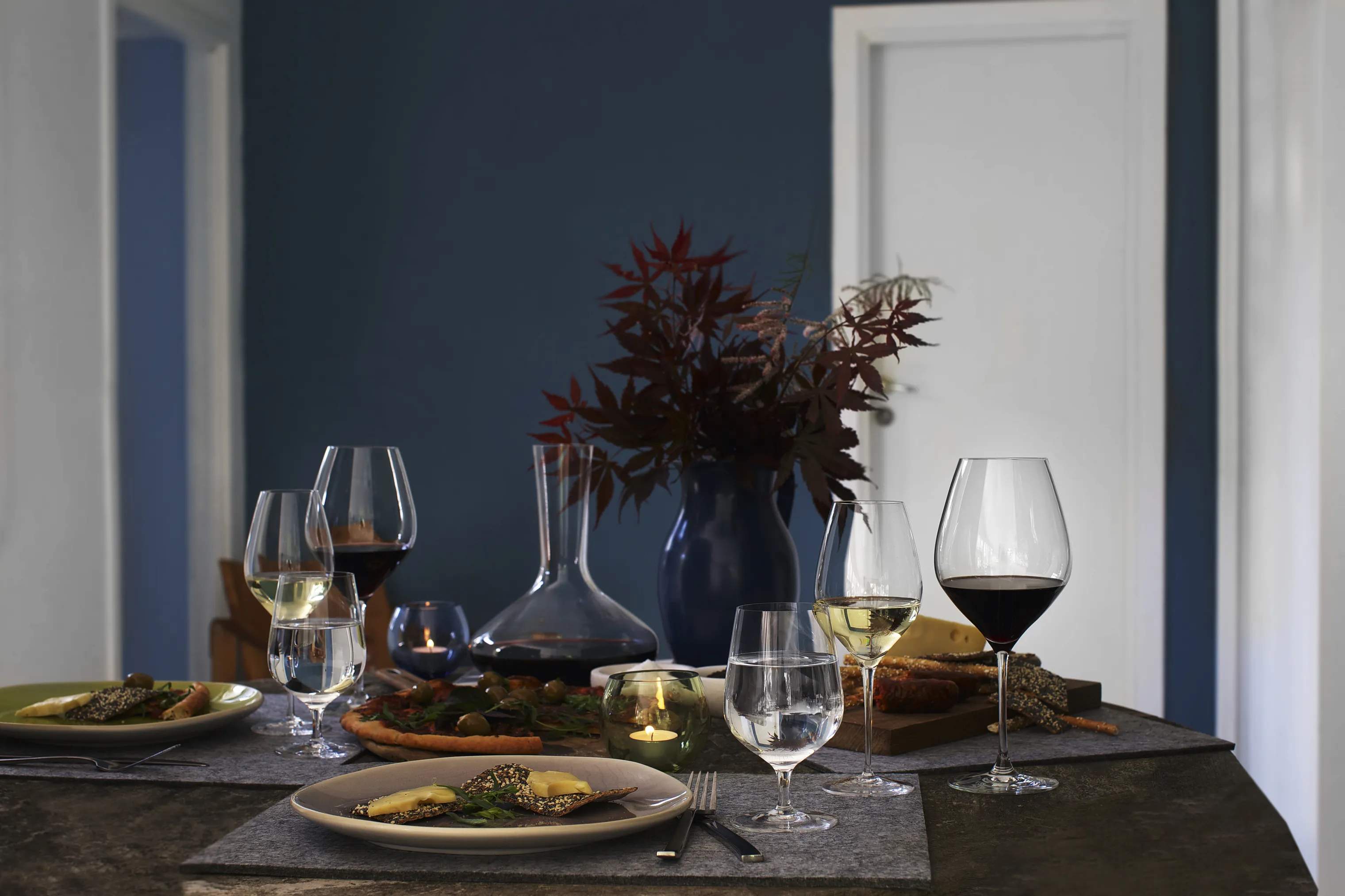 Holmegaard Vandglas Cabernet Vandglas på fod - 6 stk. i Klar, 2