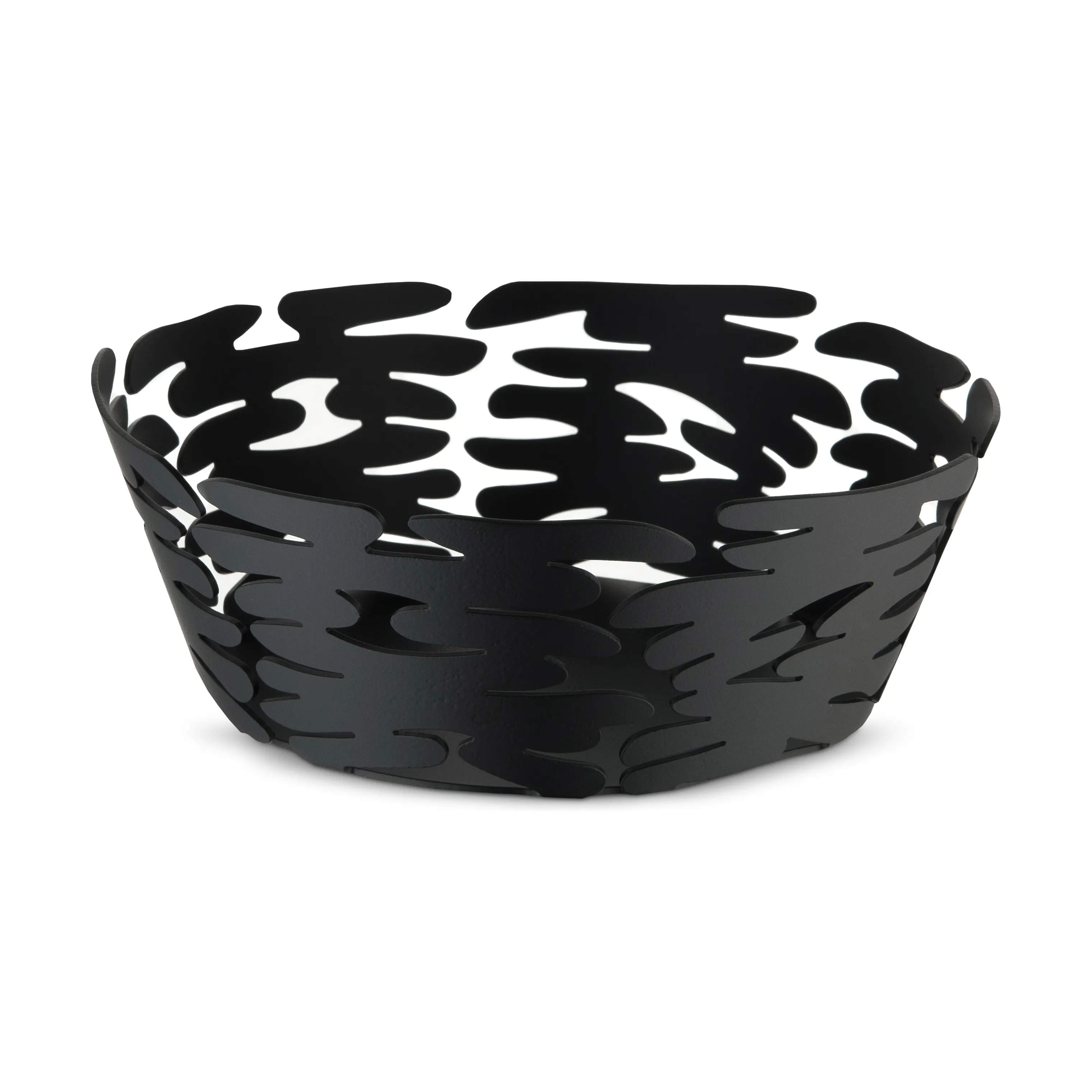 Alessi Brødkurve Barket Kurv i sort, 18 cm, 1