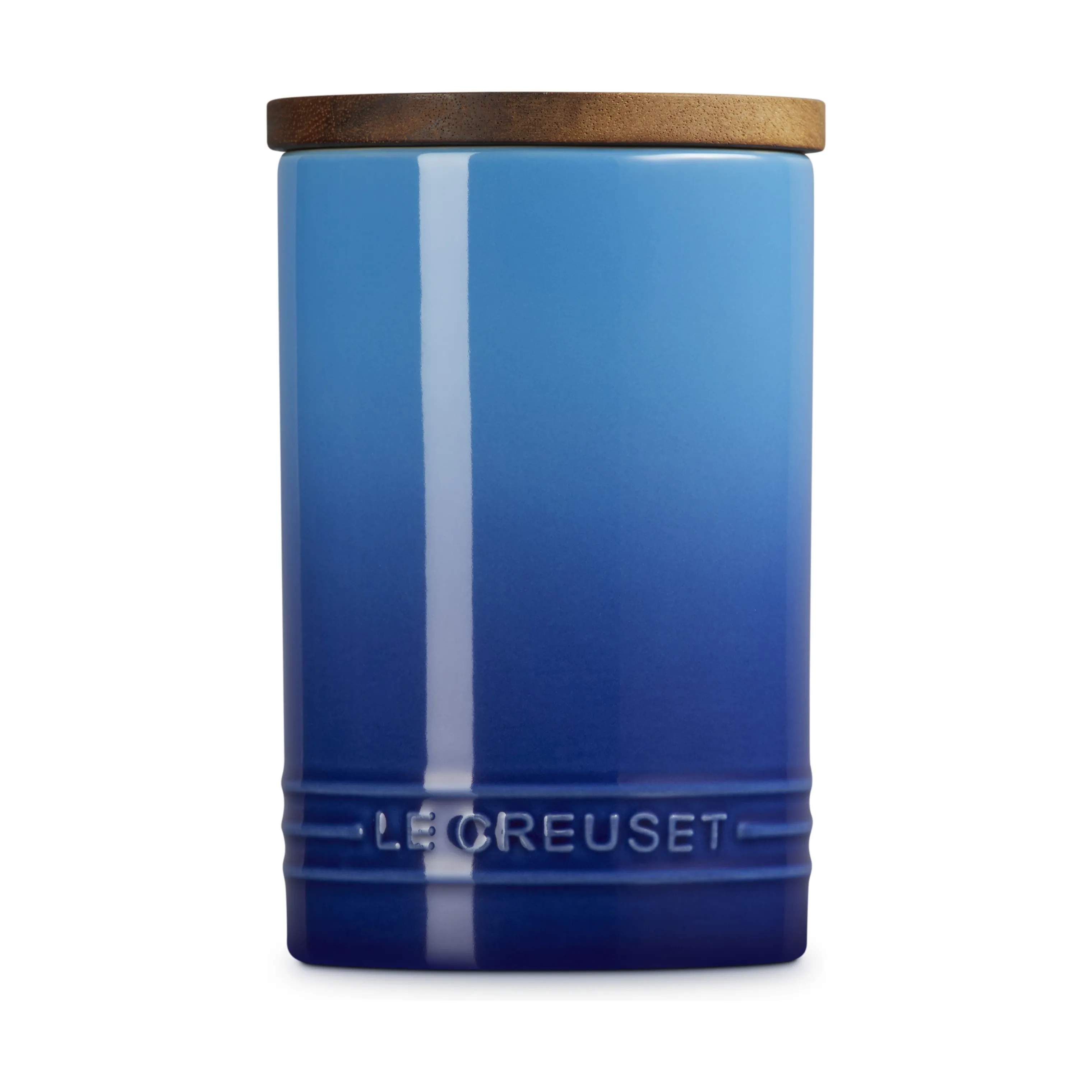 Le Creuset Opbevaringskrukker Signature Opbevaringskrukke m. Låg i Azure, 770 ml, 1