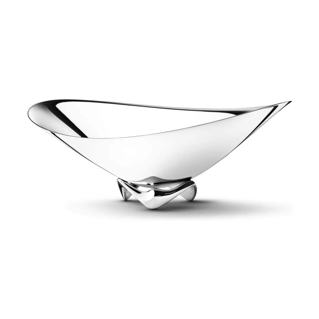 Georg Jensen Serveringsskåle Henning Koppel Wave Skål i Stål, 41 cm, 1