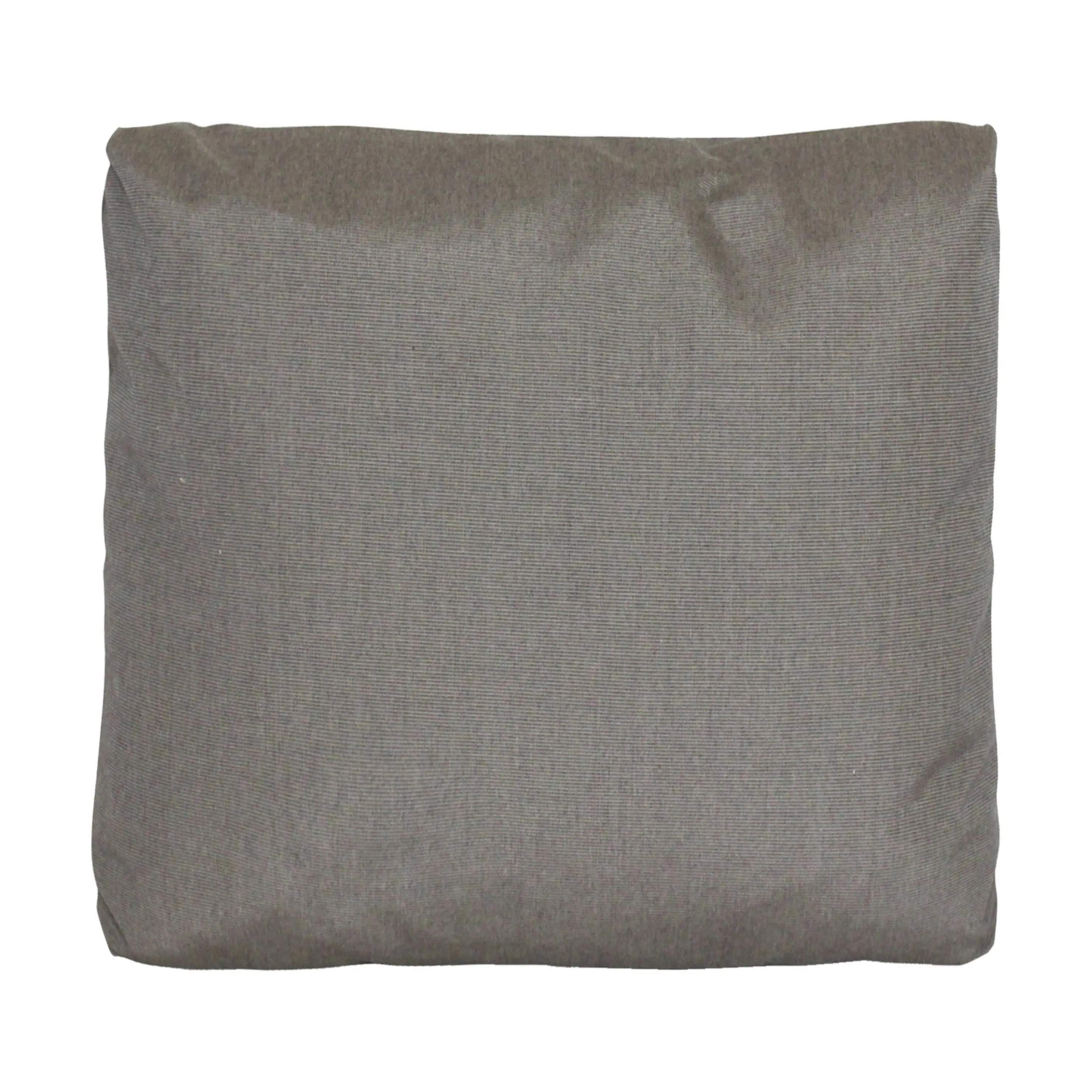 Square Pude, dark smoke, large