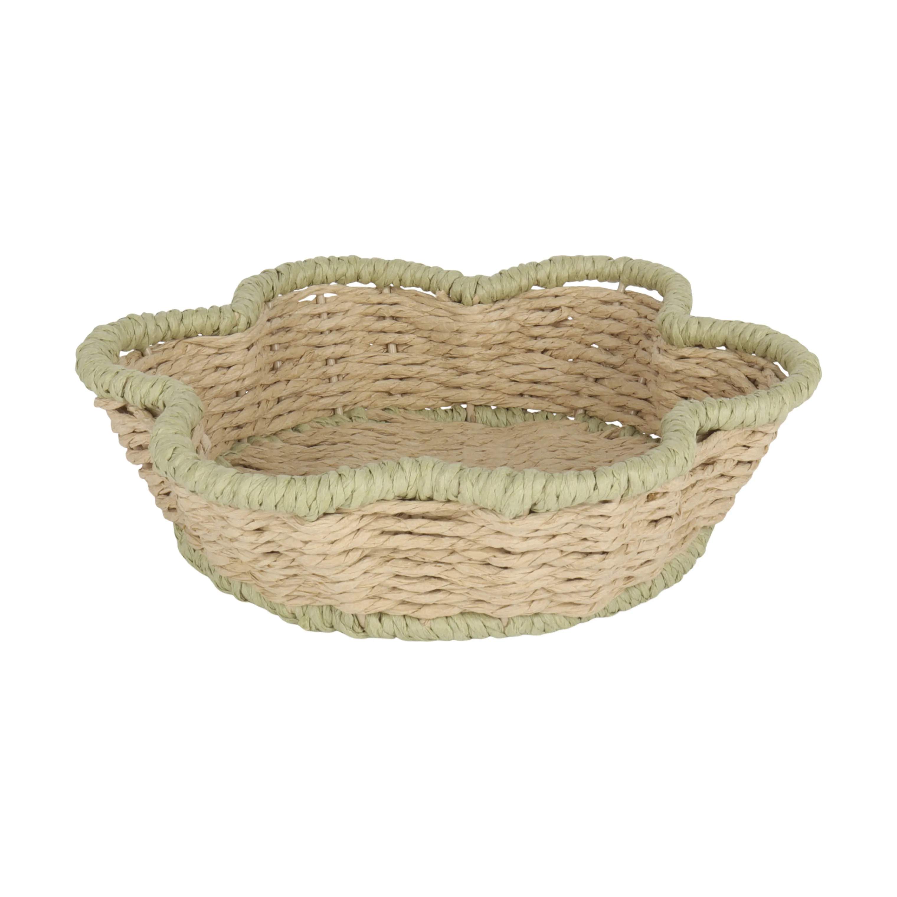 CASA Living Kurve Kurv i Natur/lysegrøn, 1