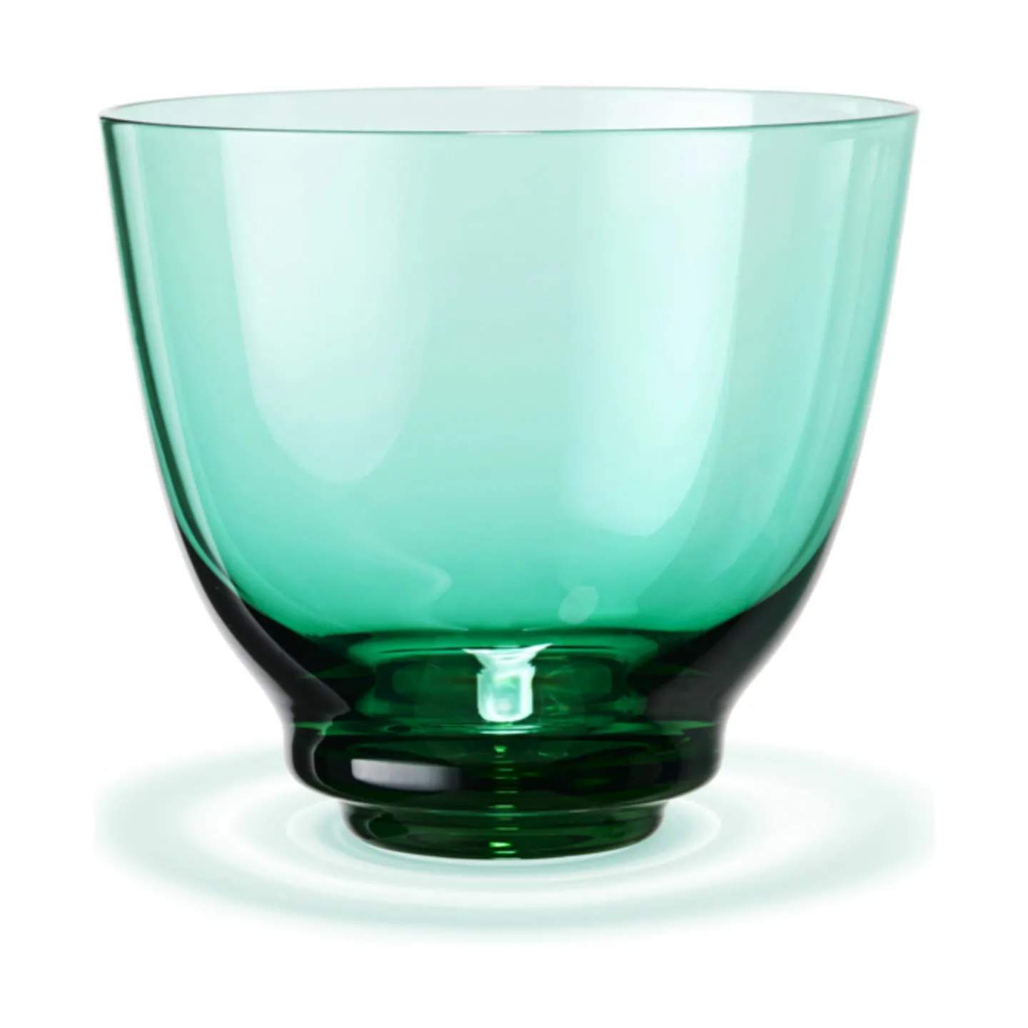 Flow Vandglas, emerald green, large