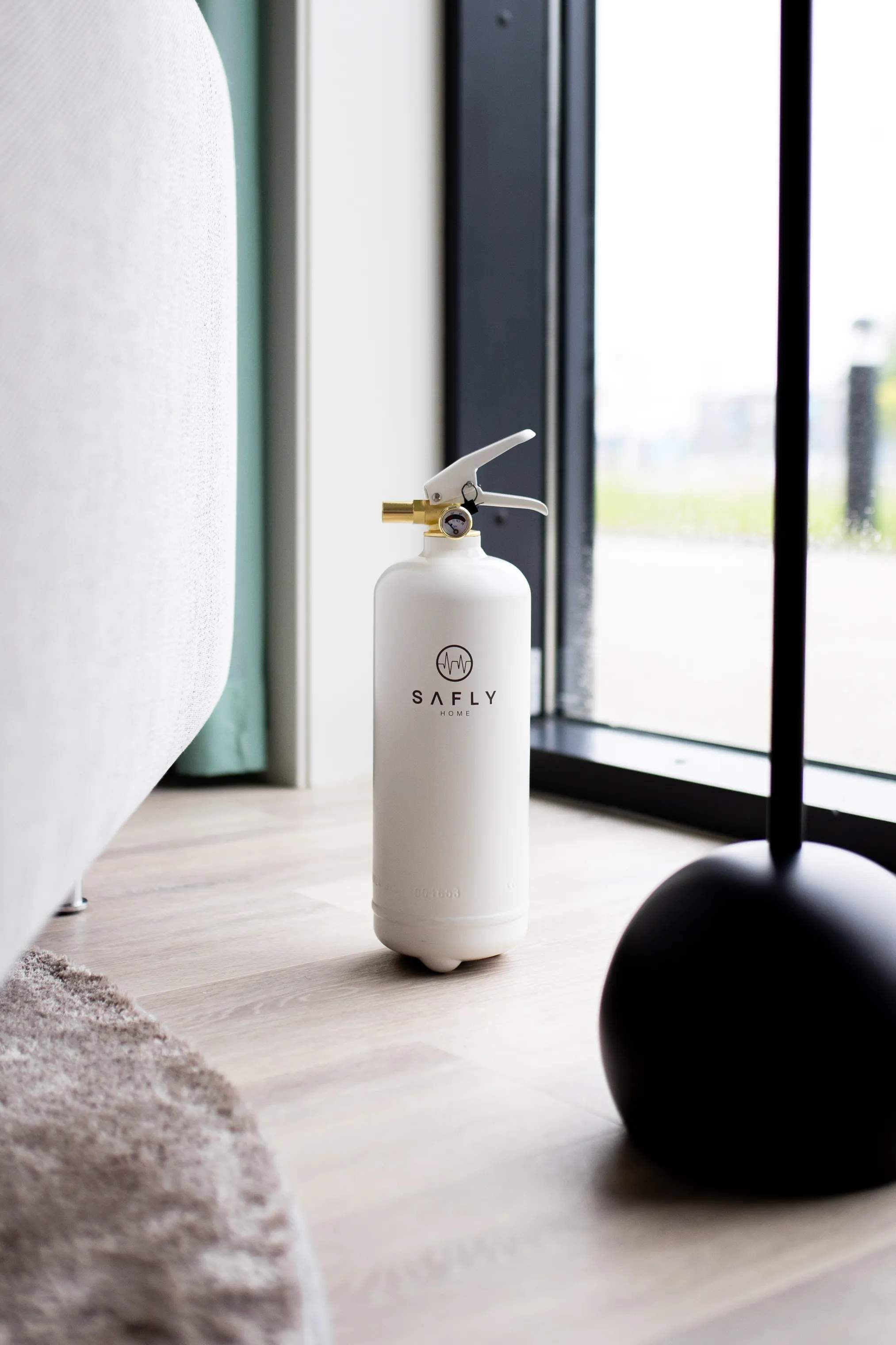 Safly Rengøringsmidler Home Brandslukker i Hvid, 3