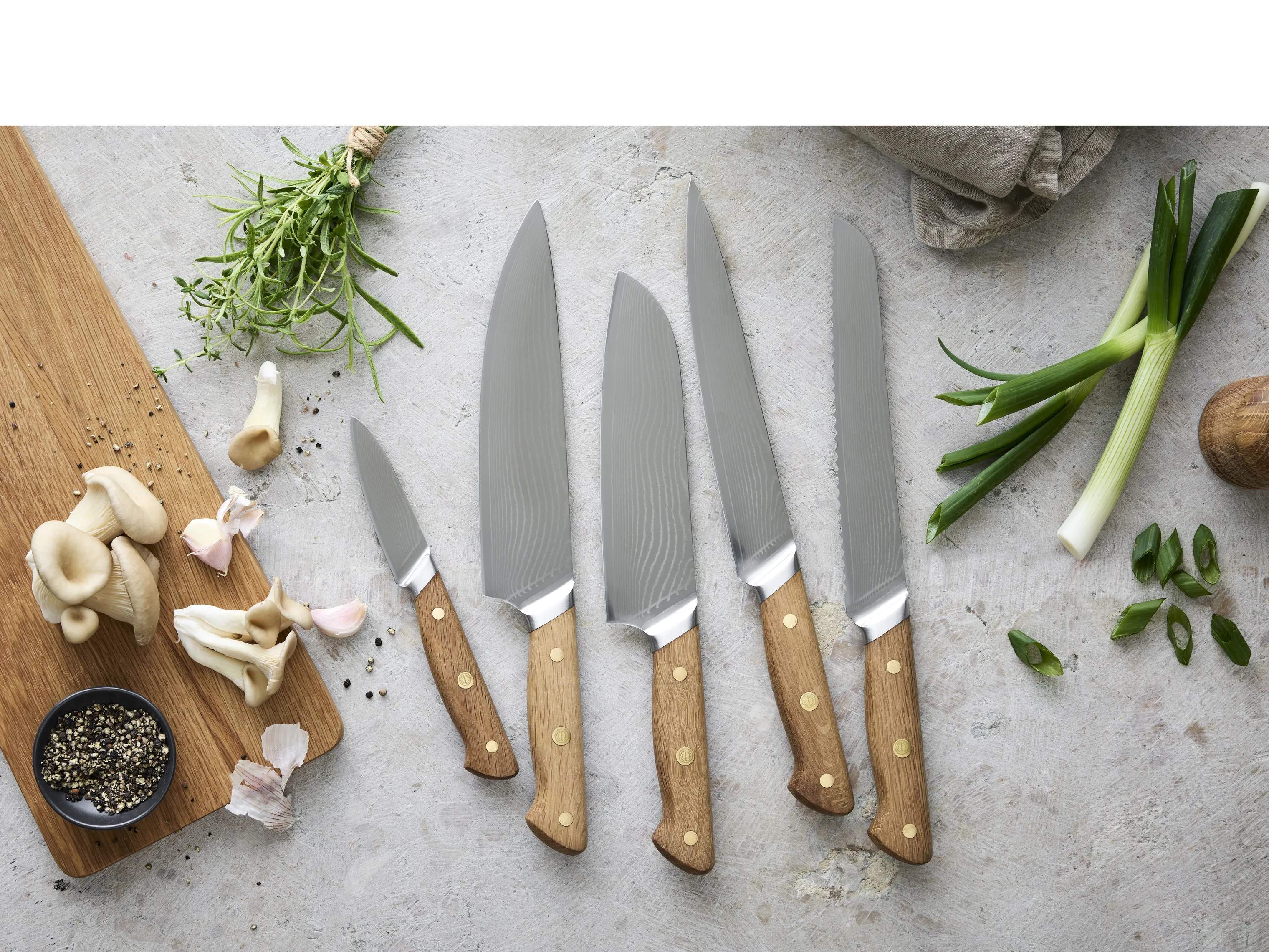 Pillivuyt Gourmet Knivsæt Douron Knivsæt - 5 dele i 5 dele, 2