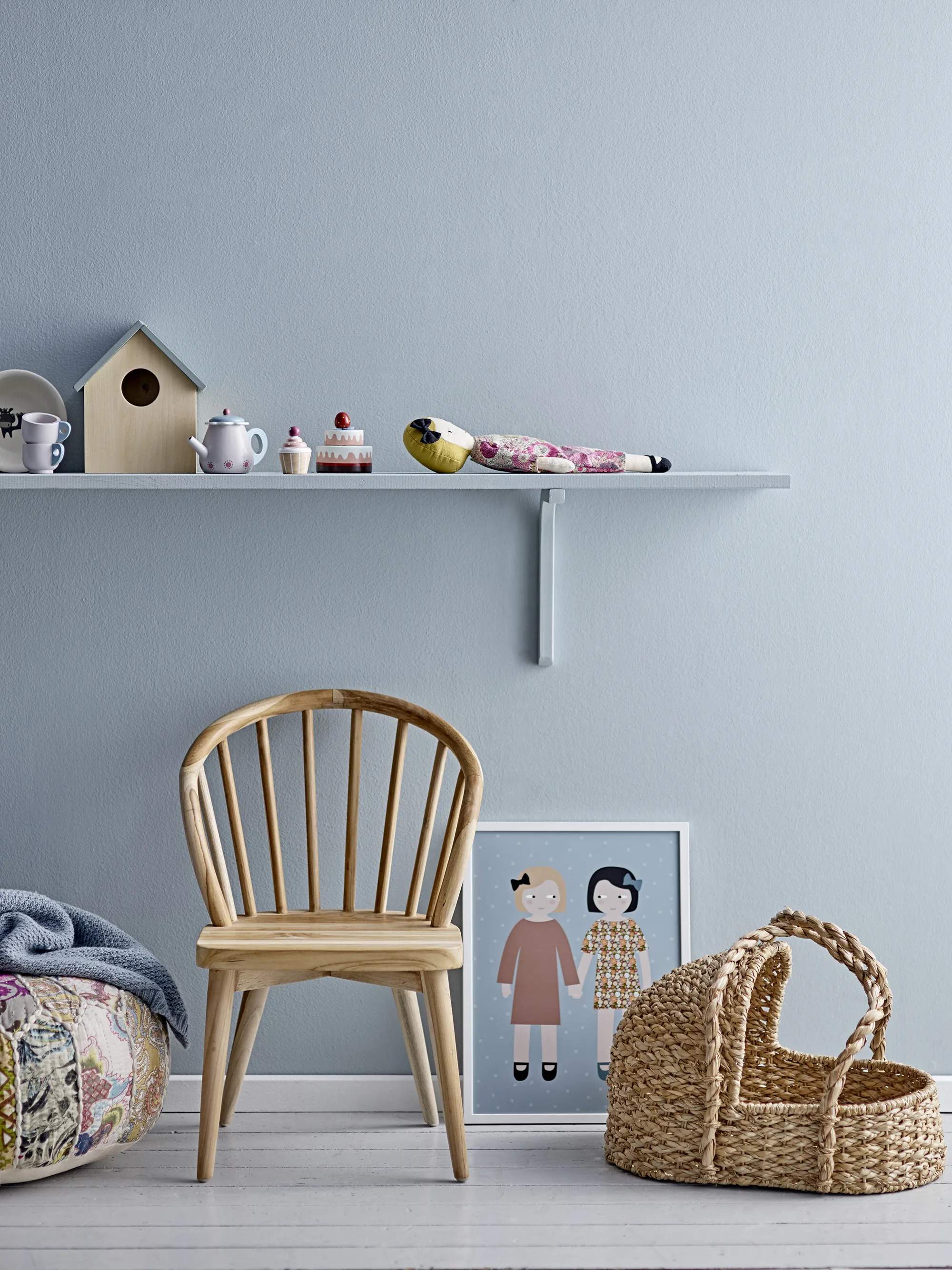 Bloomingville Mini Til børneværelset MINI Gentrim Legetøjsmad i Grå, 5