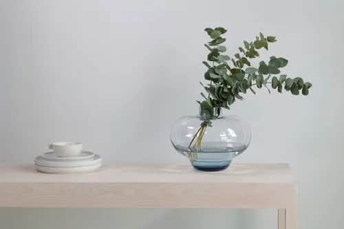 Kosta Boda Vaser Kappa Vase i Blå, 16 cm, 2