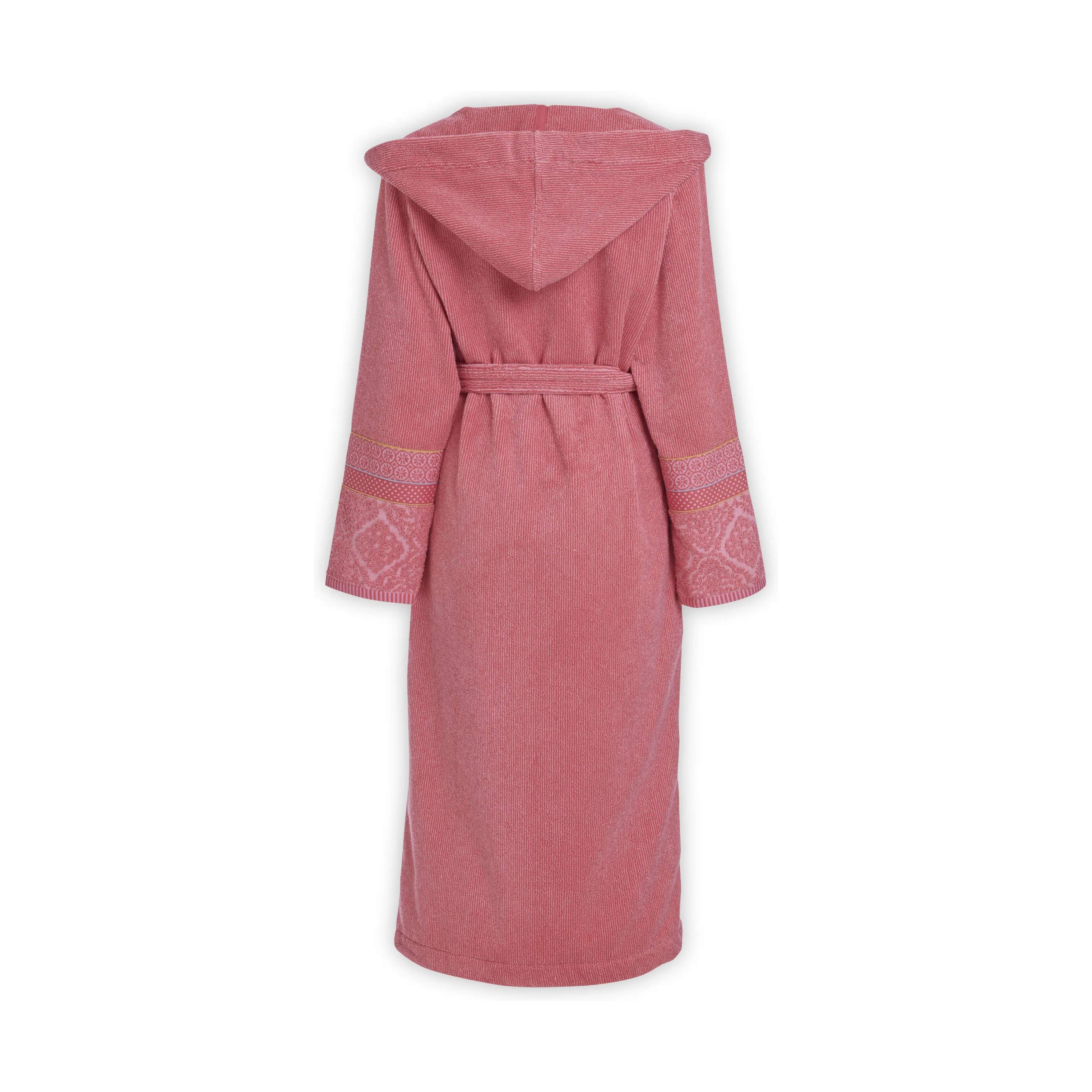 PIP Studio Morgenkåber Soft Zellige Badekåbe i Coral, M, 3