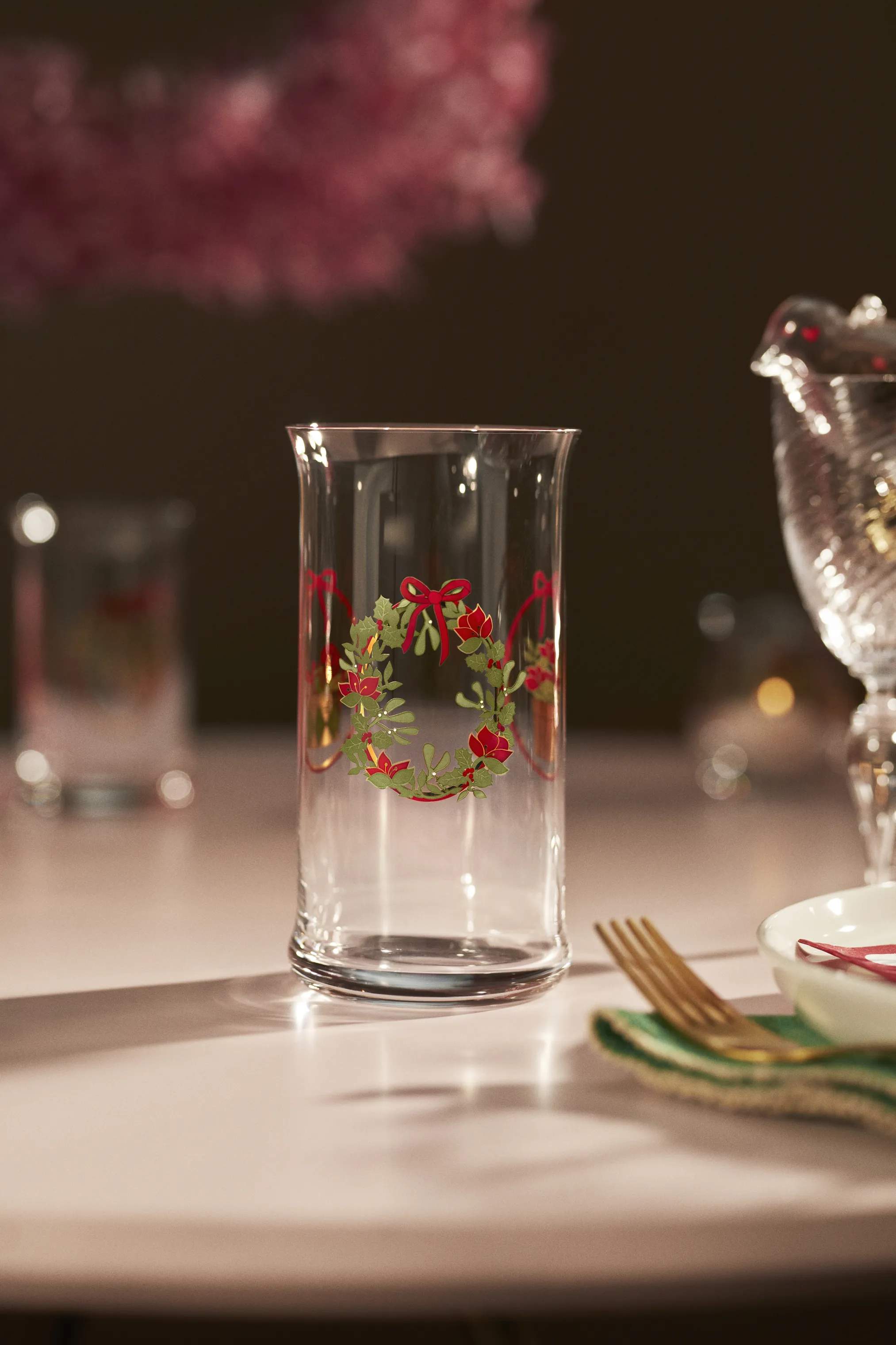 Holmegaard Ølglas Christmas 2025 Ølglas i Multifarvet, 4