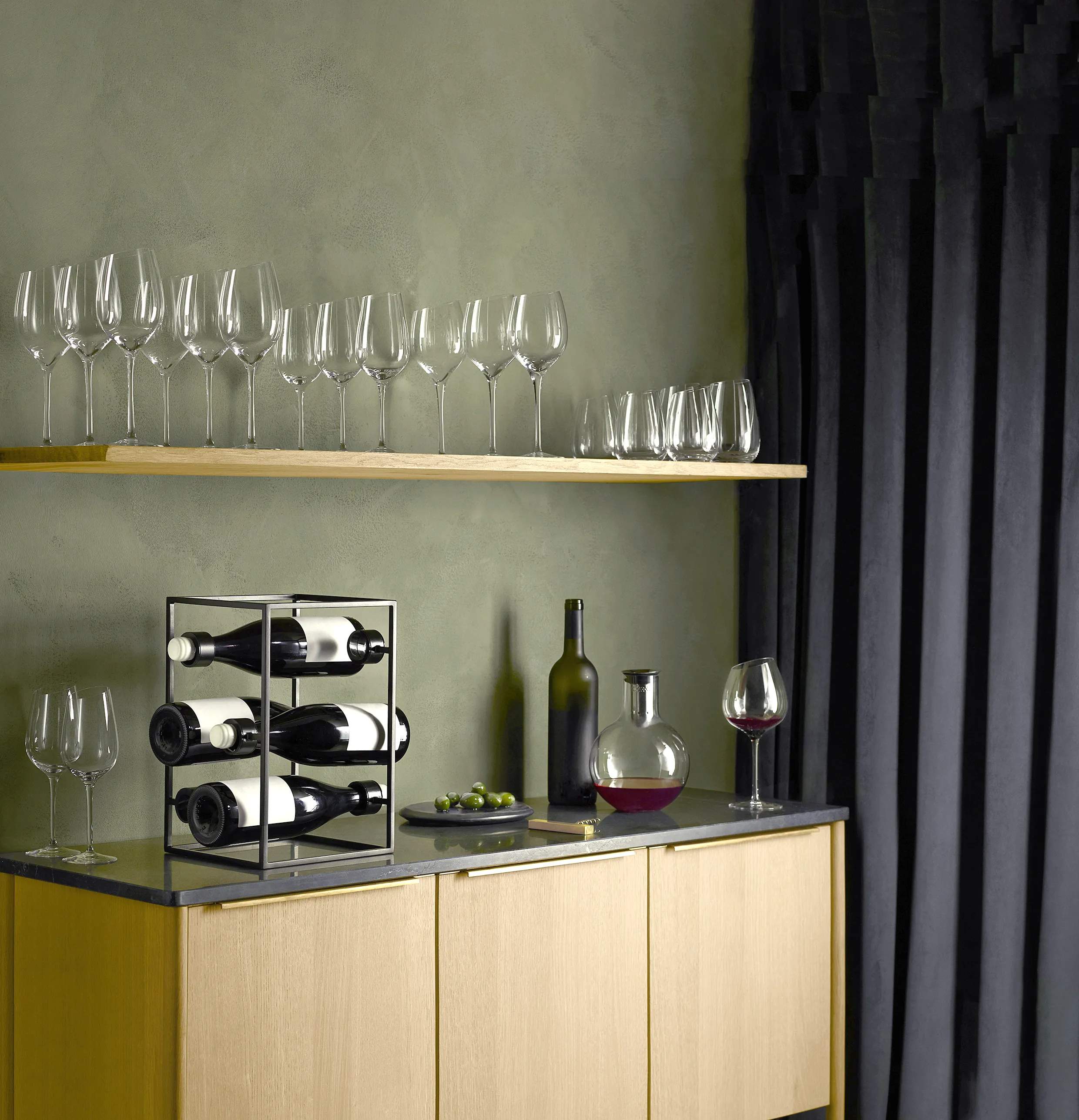 Eva Solo Vinreoler Nordic Kitchen Vinkube i Sort, 2