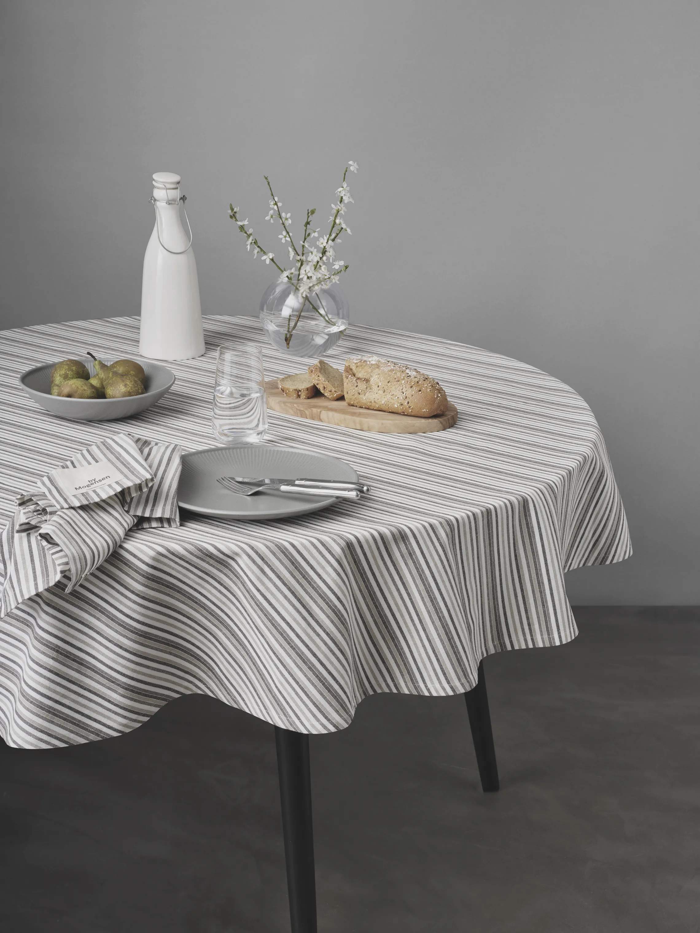 By Mogensen Duge Small Stripes Dug i 160 cm, 2
