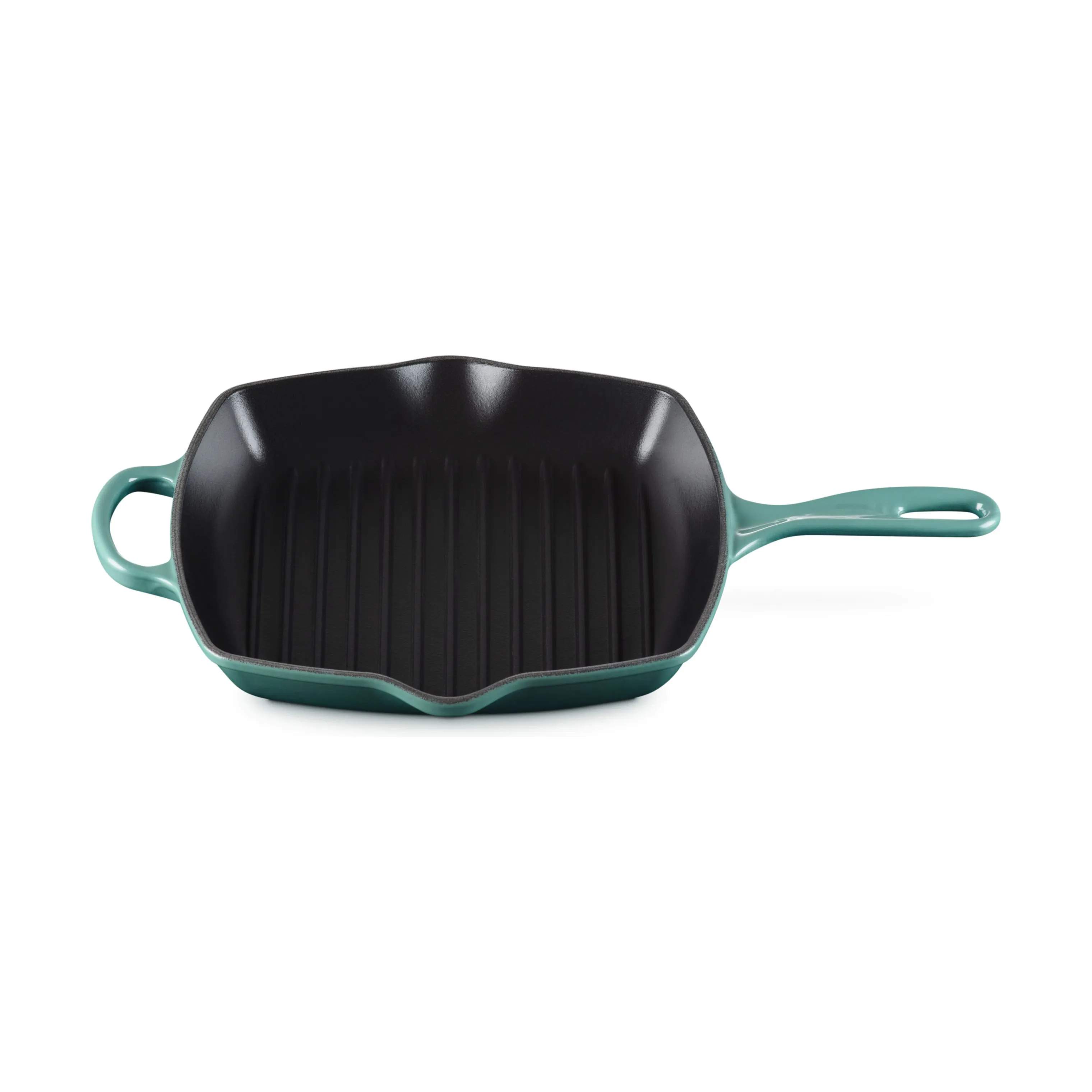 Le Creuset Grillpander Signature Grillpande i Bleu Riviera, 26 cm, 1