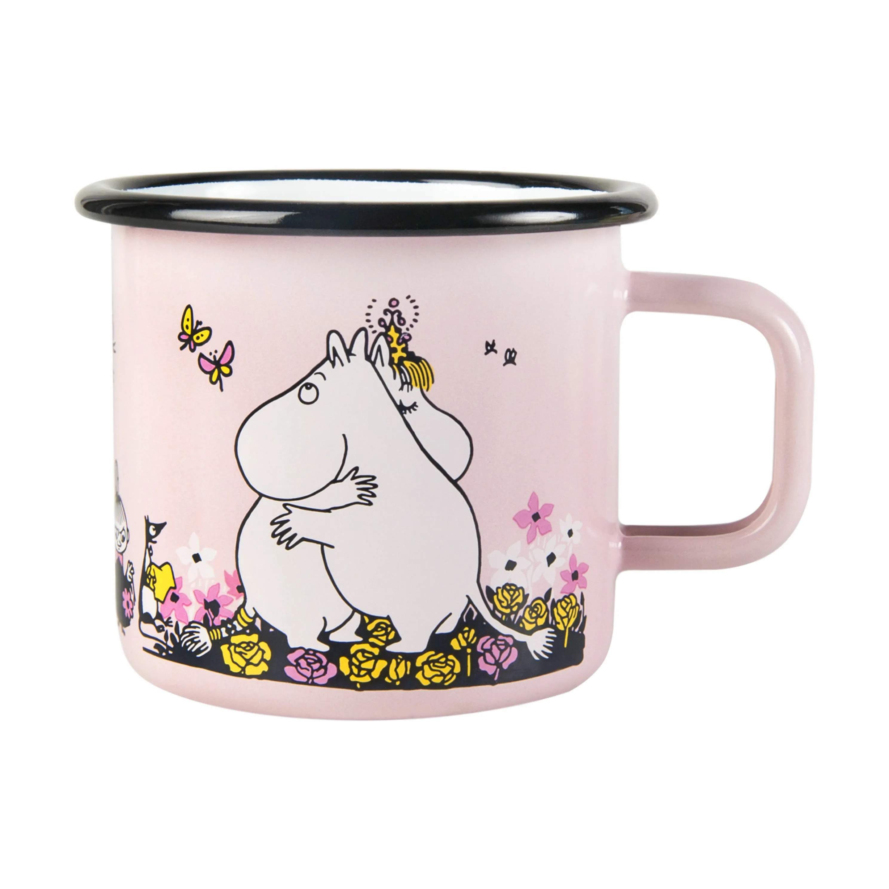 Muurla Krus og kopper med hank Moomin Krus - Hug i Hug, 37 cl, 1