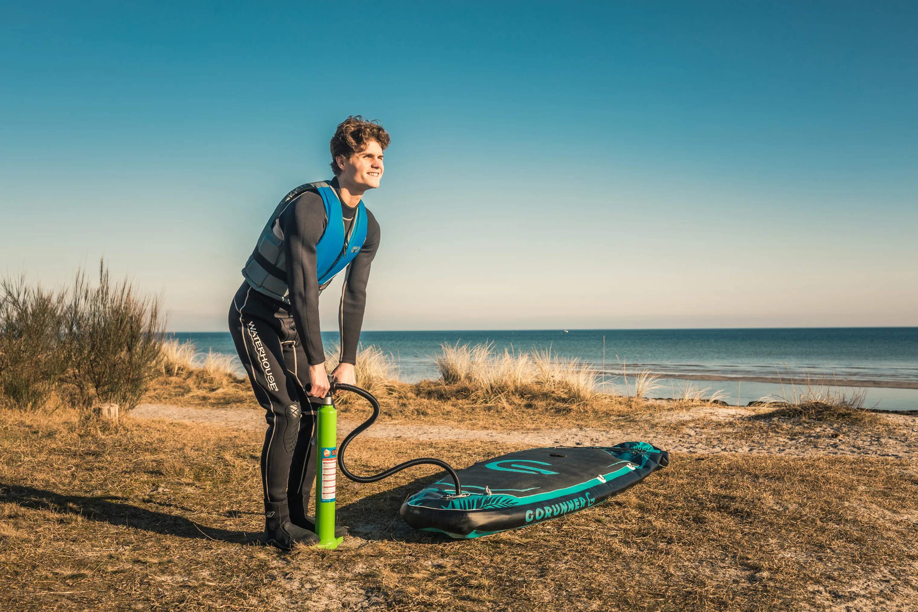 Gorunner Paddleboards Sup Turtle Stand-Up-Paddleboard - 8 dele i Orange/Brun, 3