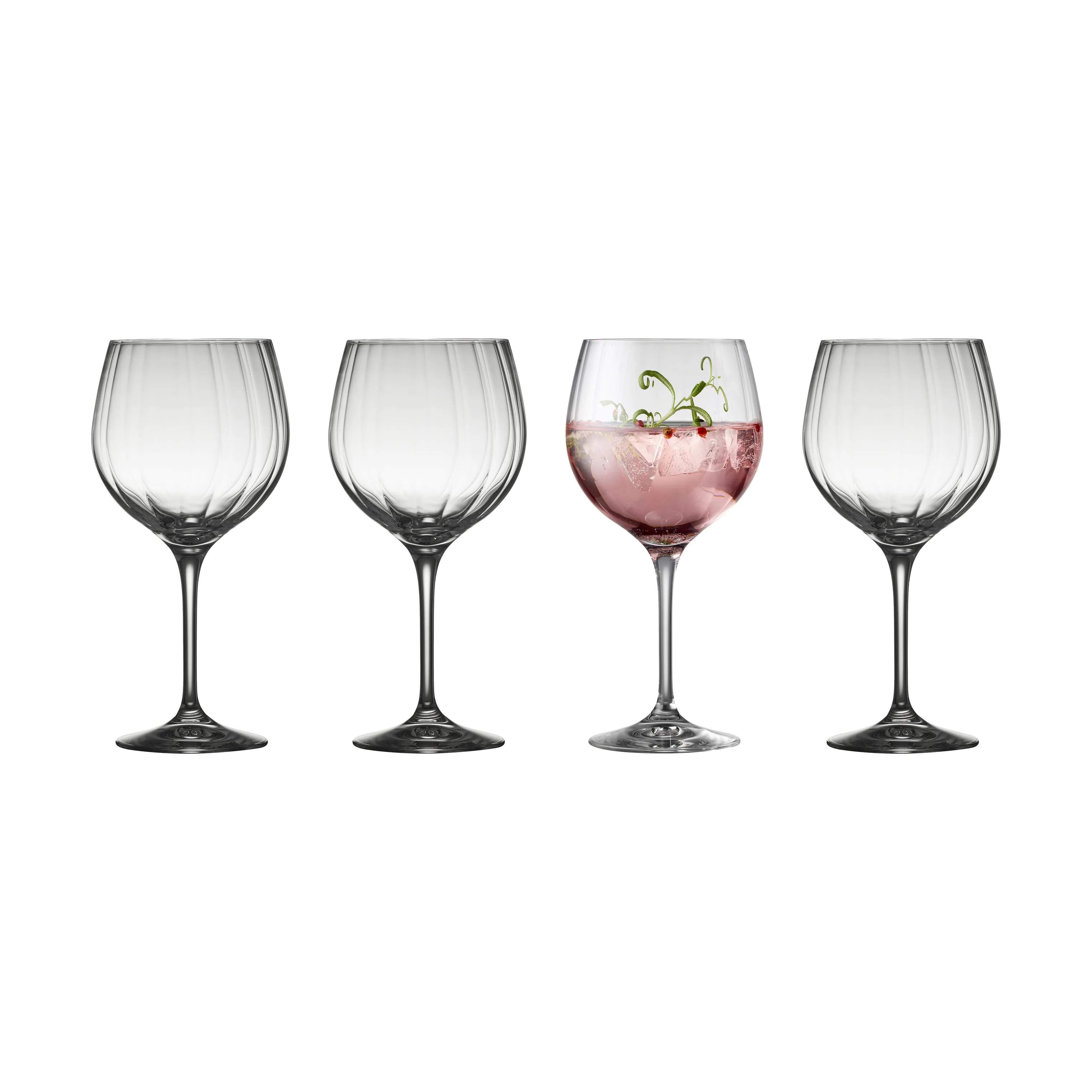 Lyngby Glas Ginglas Olivia Gin & Tonic Glas - 4 stk. i Klar, 1
