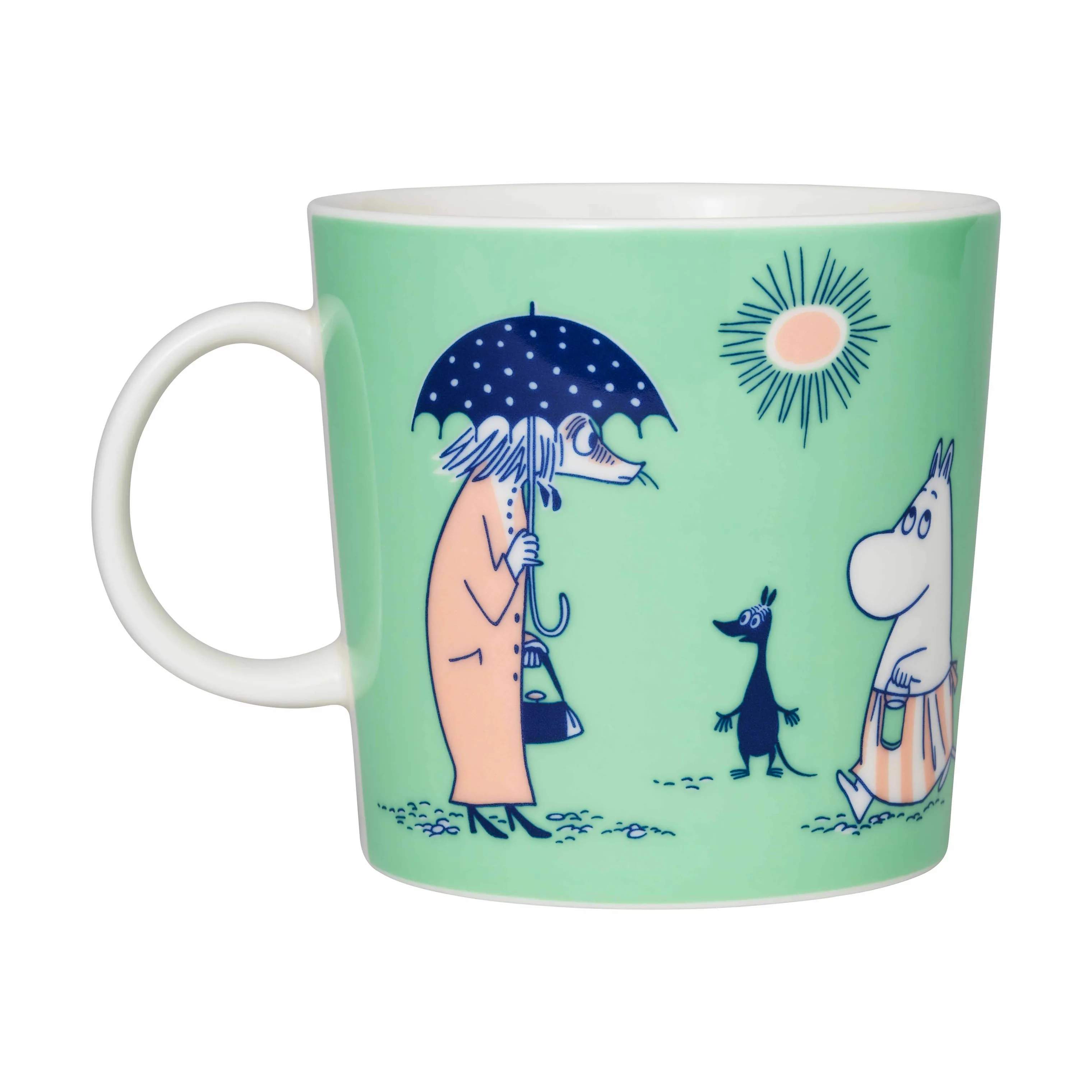 Moomin Arabia Krus og kopper med hank ABC Krus - I i I, 2