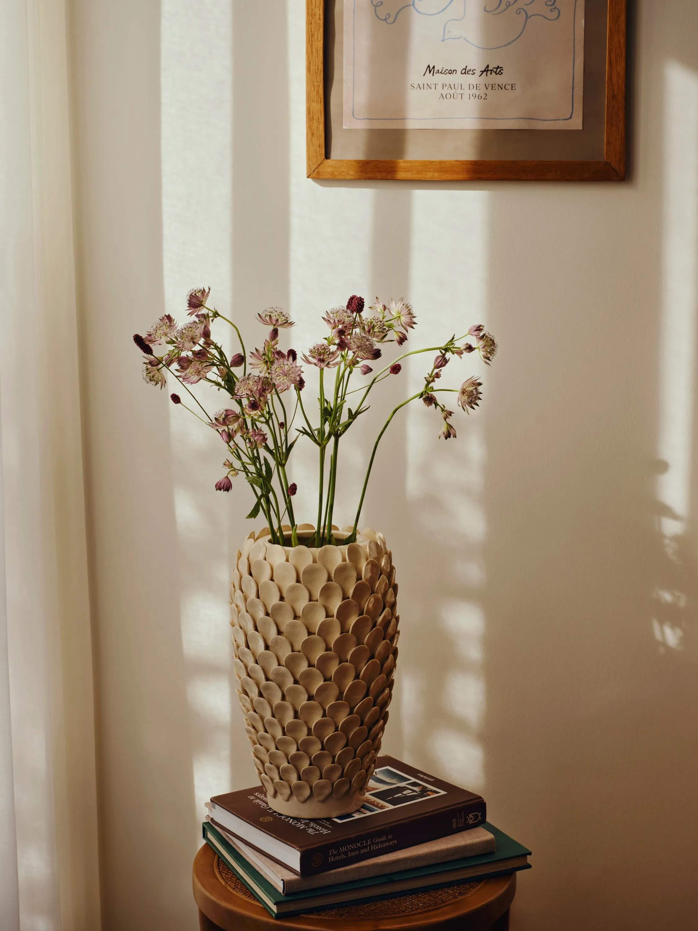 Broste Copenhagen Vaser Dorthea Vase i Hvid, 2