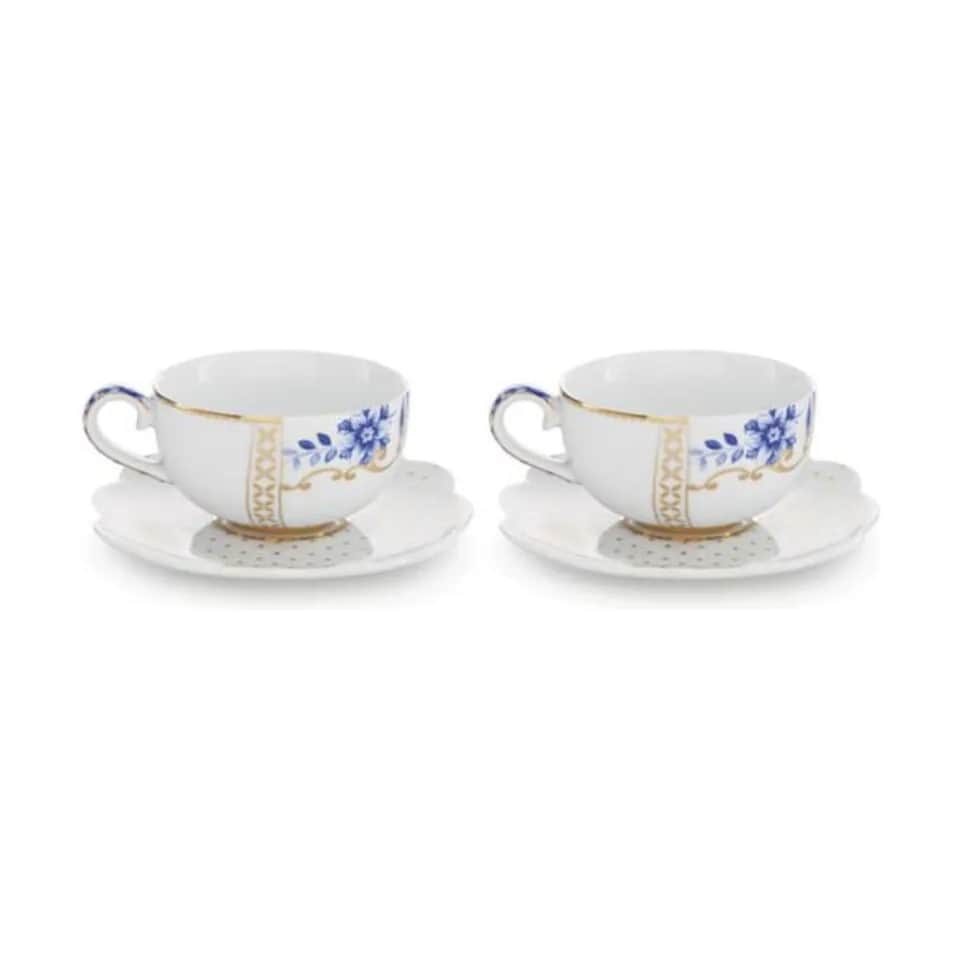 PIP Studio Espressokopper Royal Espressokop m. underkop - 2 stk. i White, 1