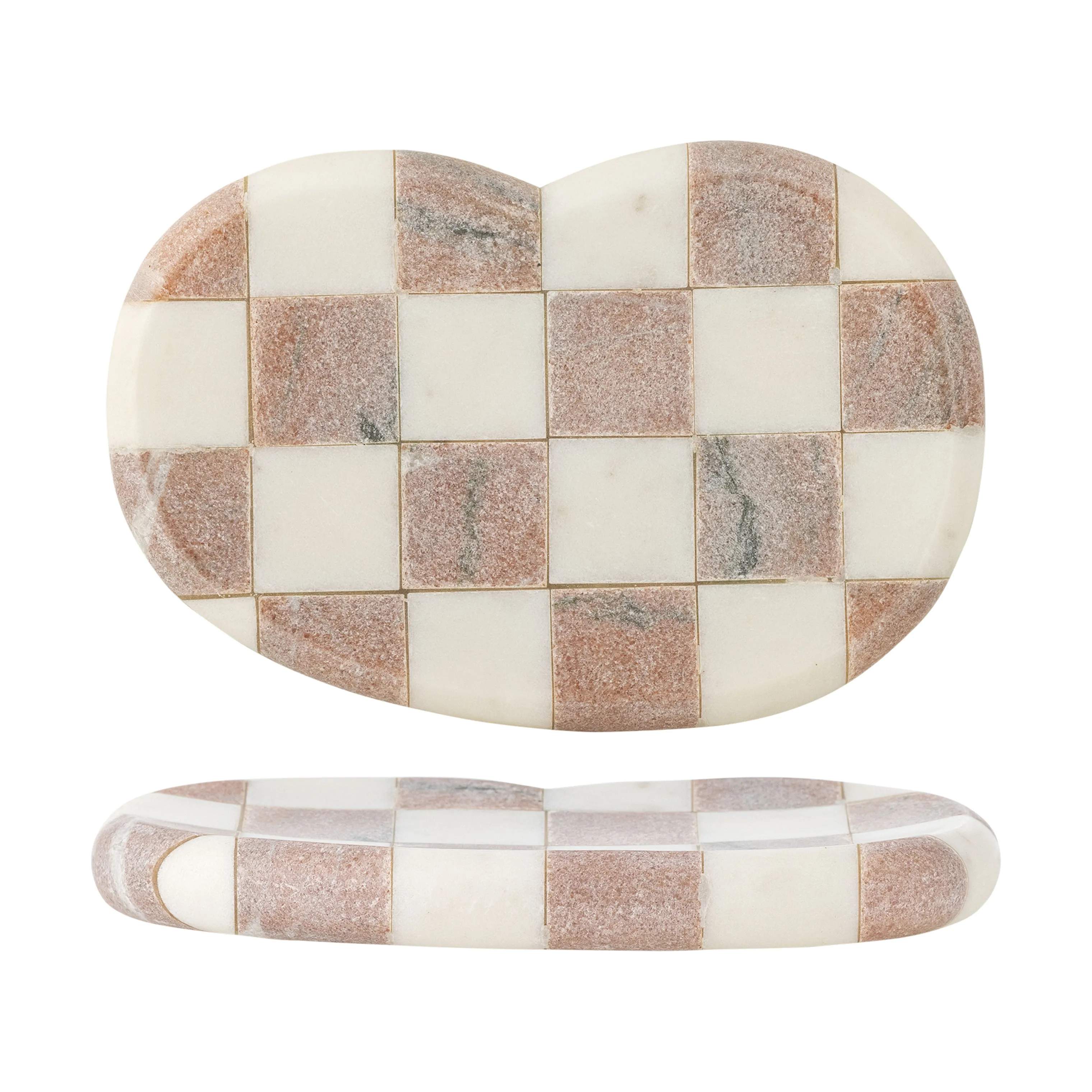 Bloomingville Serveringsfade Petrea Fad i Lyserød, 1