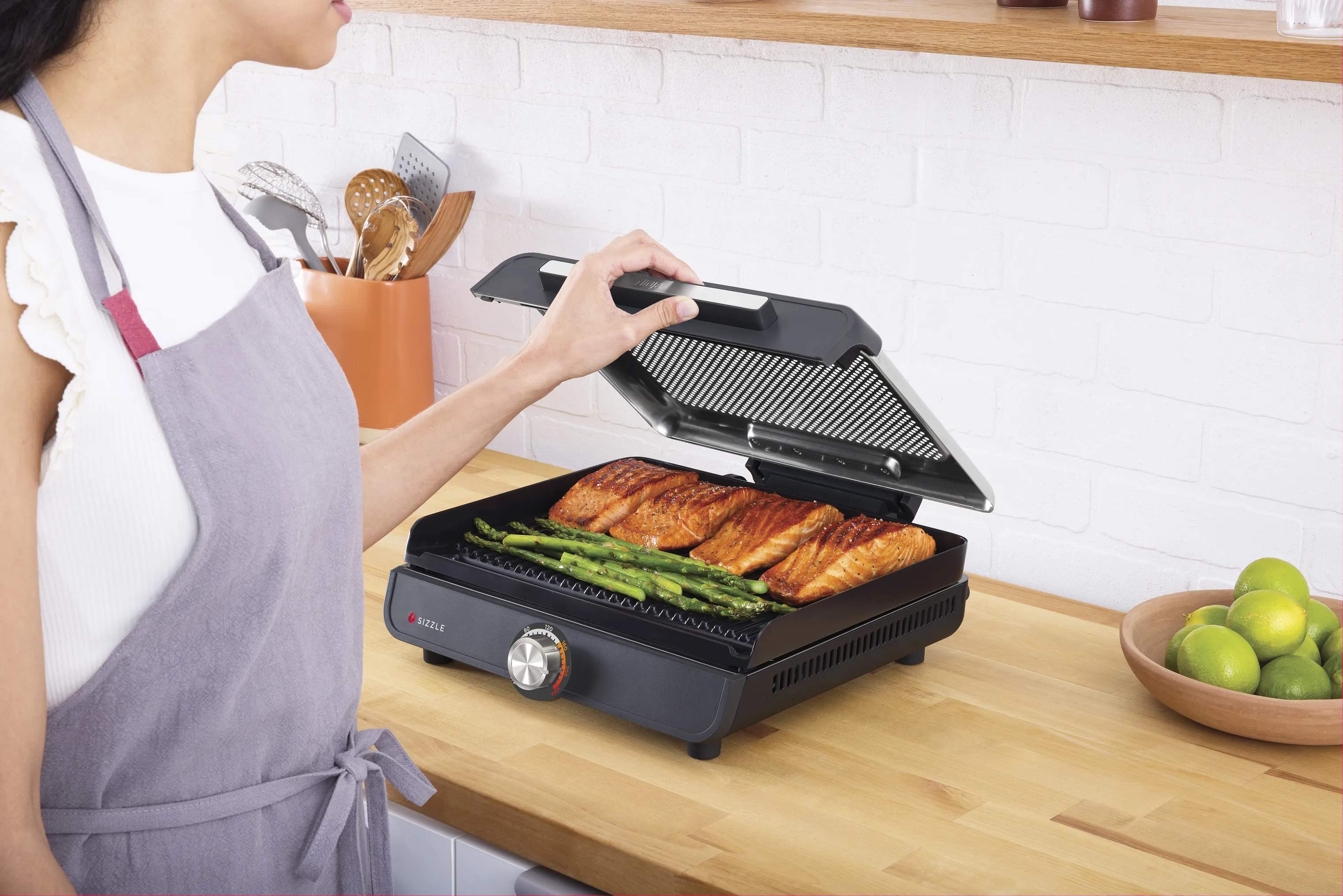 Ninja Bordgrill Sizzle Flat Plate Grill i Sort, 3