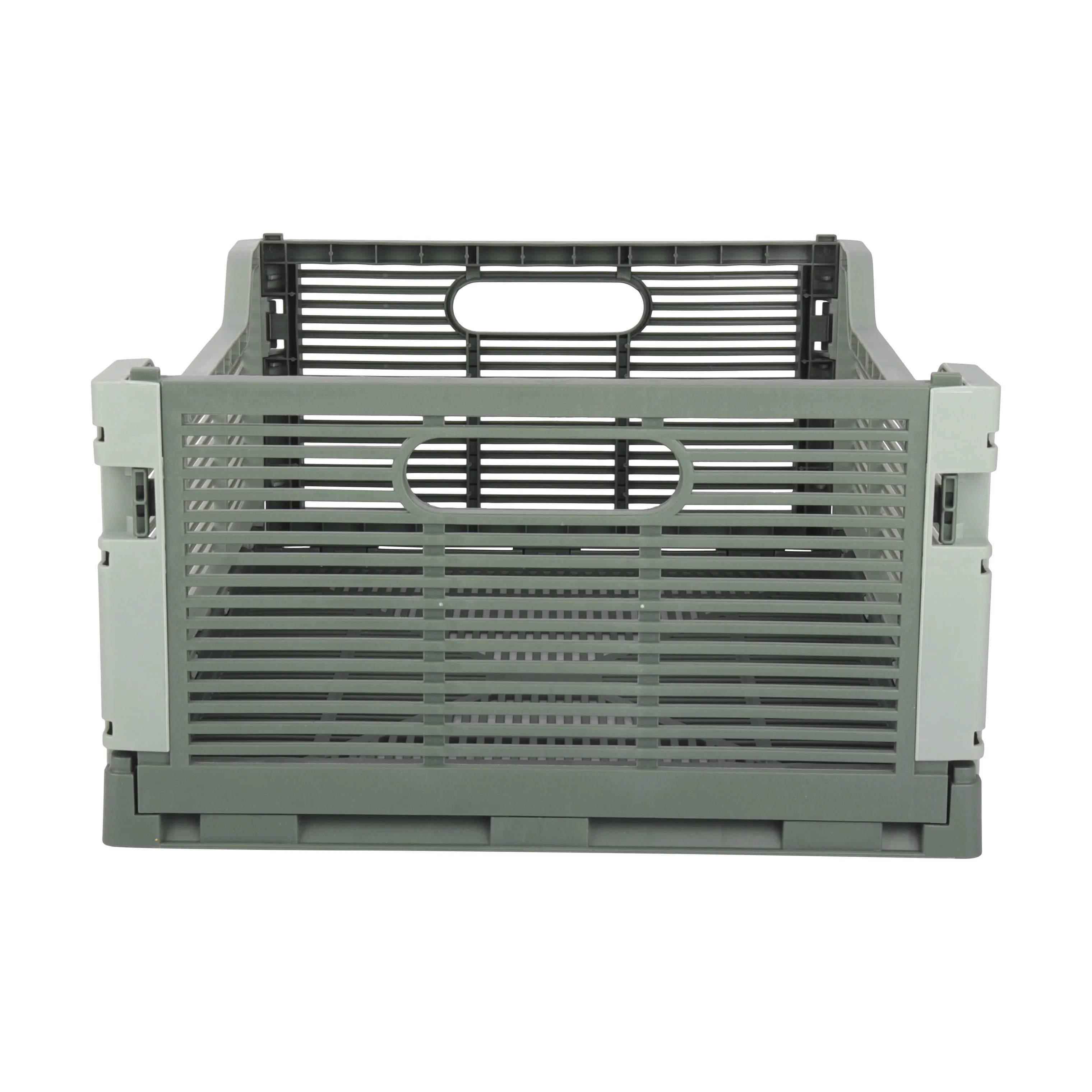 CASA Living Kasser Foldekasse i Grøn, B30 x L40 cm, 3