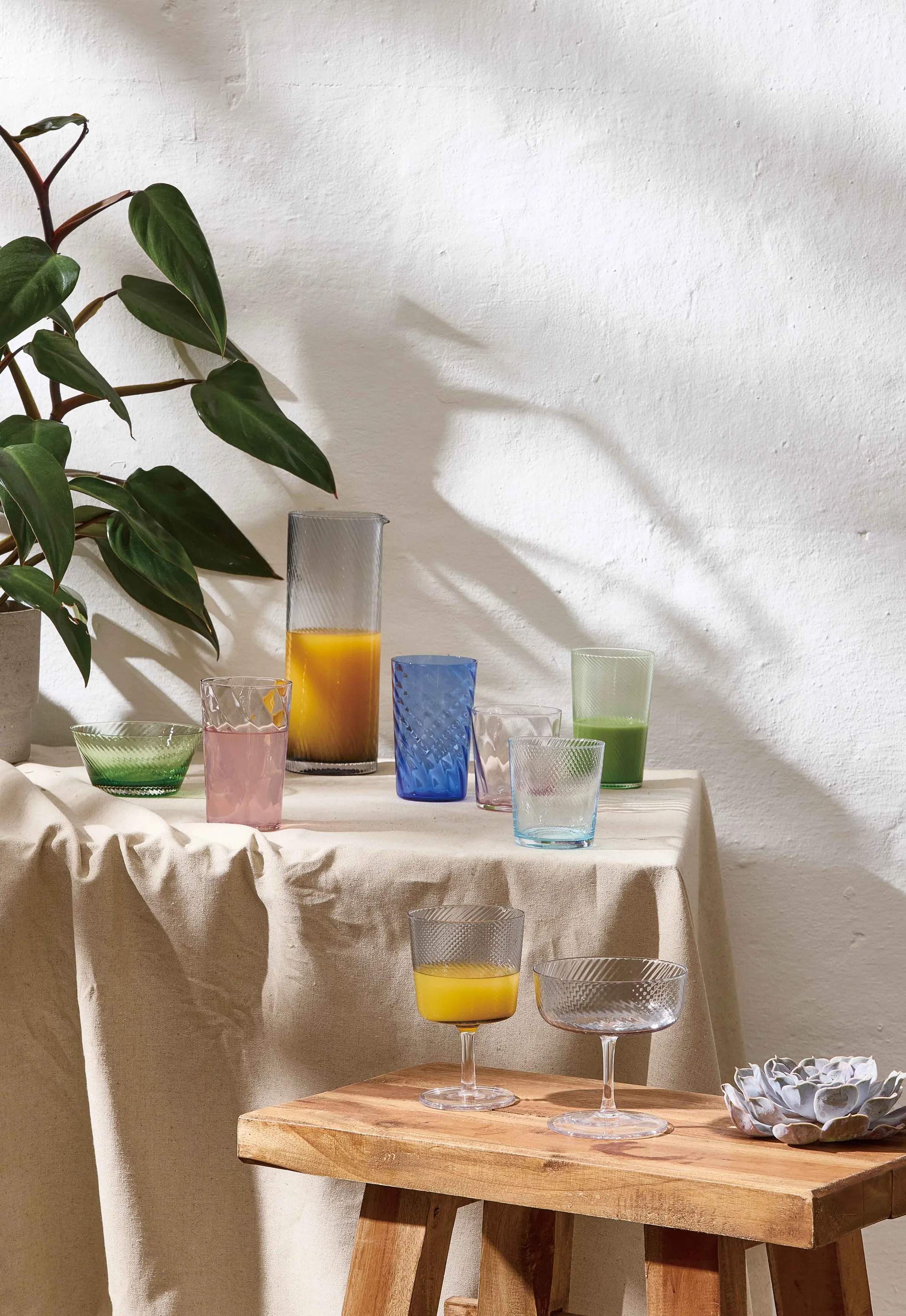 RAW by Aida Highball glas Unique Highball Glas i Pink, 3