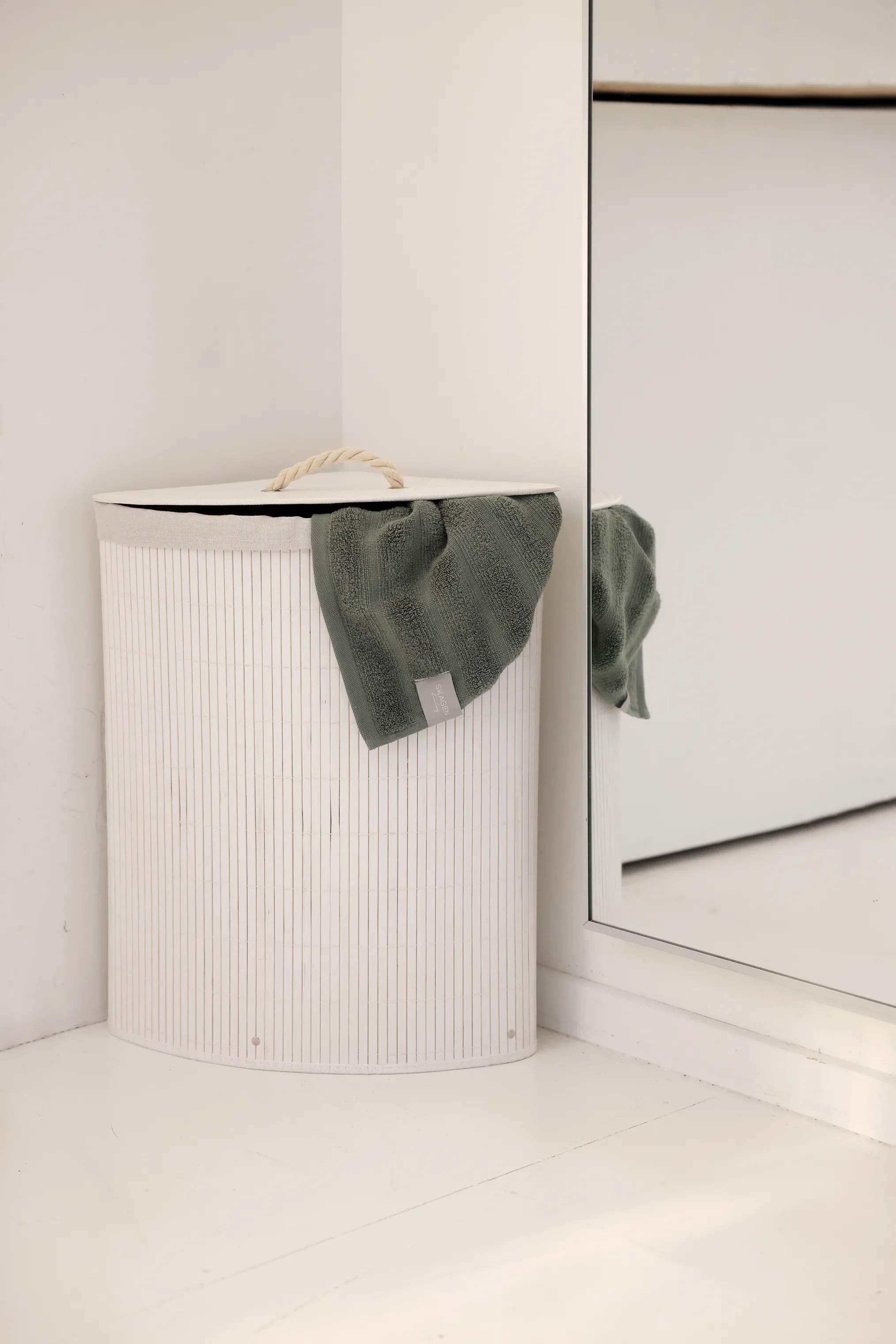 CASA Living Vasketøjskurve Vasketøjskurv i Hvid, 2