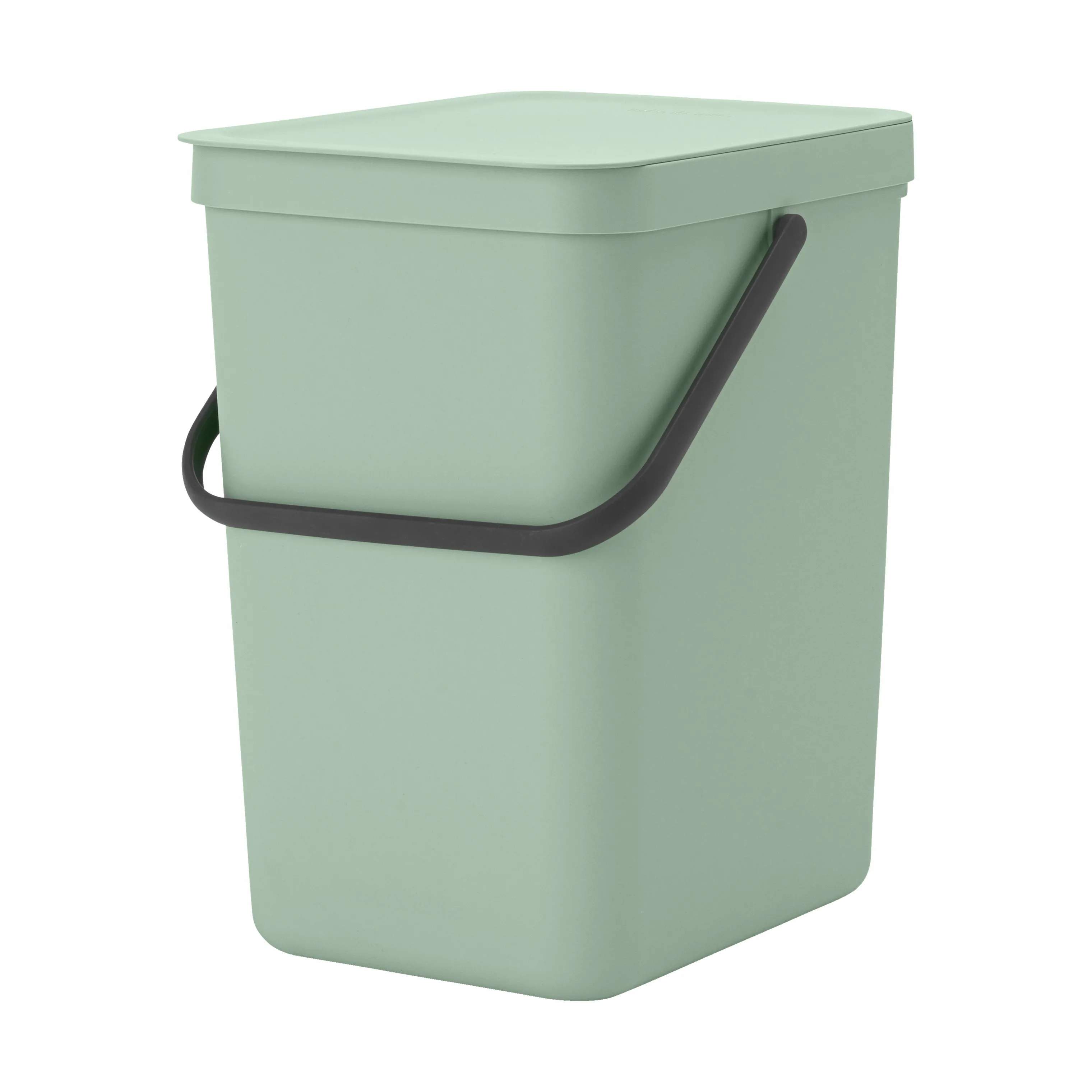 Sort & Go Affaldsspand, jade green, large