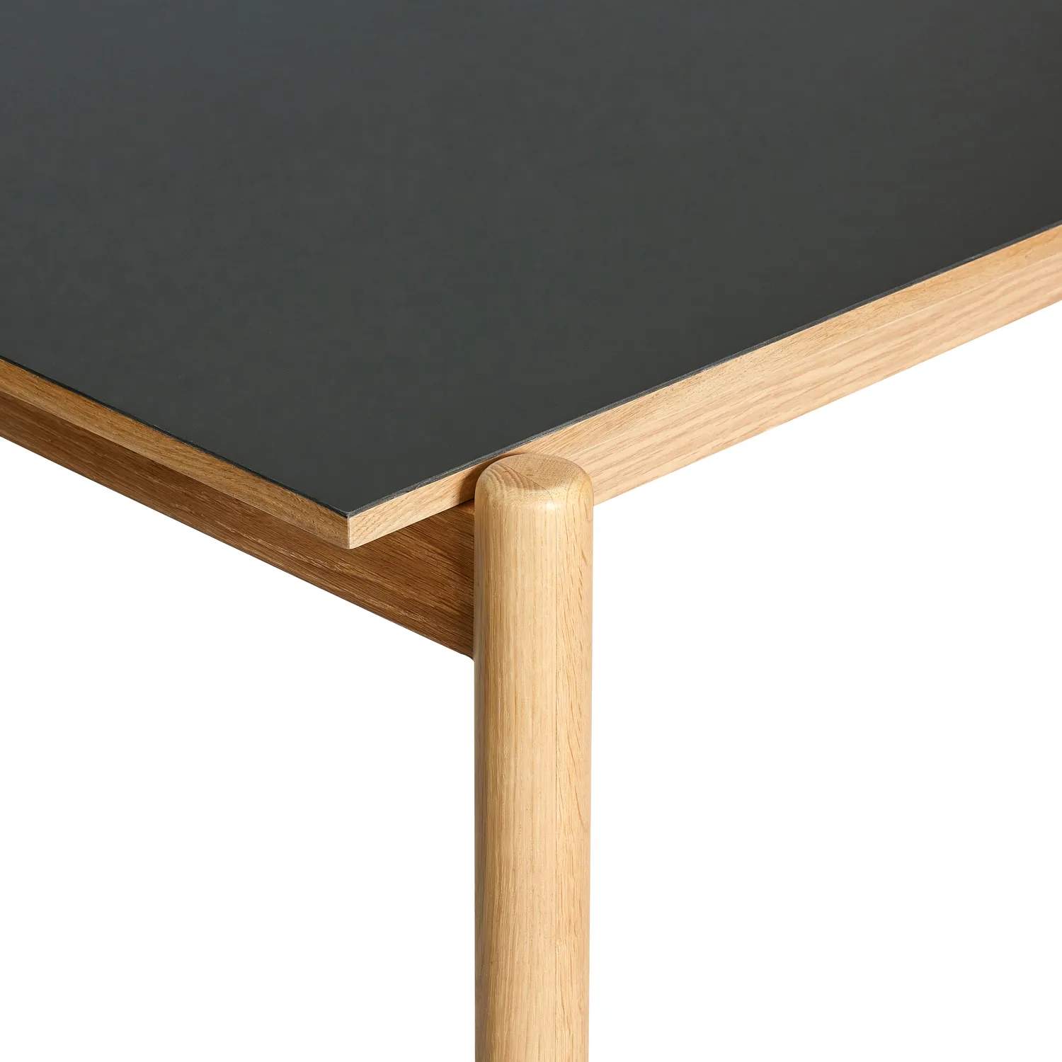 Hübsch Skriveborde Oblique Skrivebord i Sort/Natur, 2