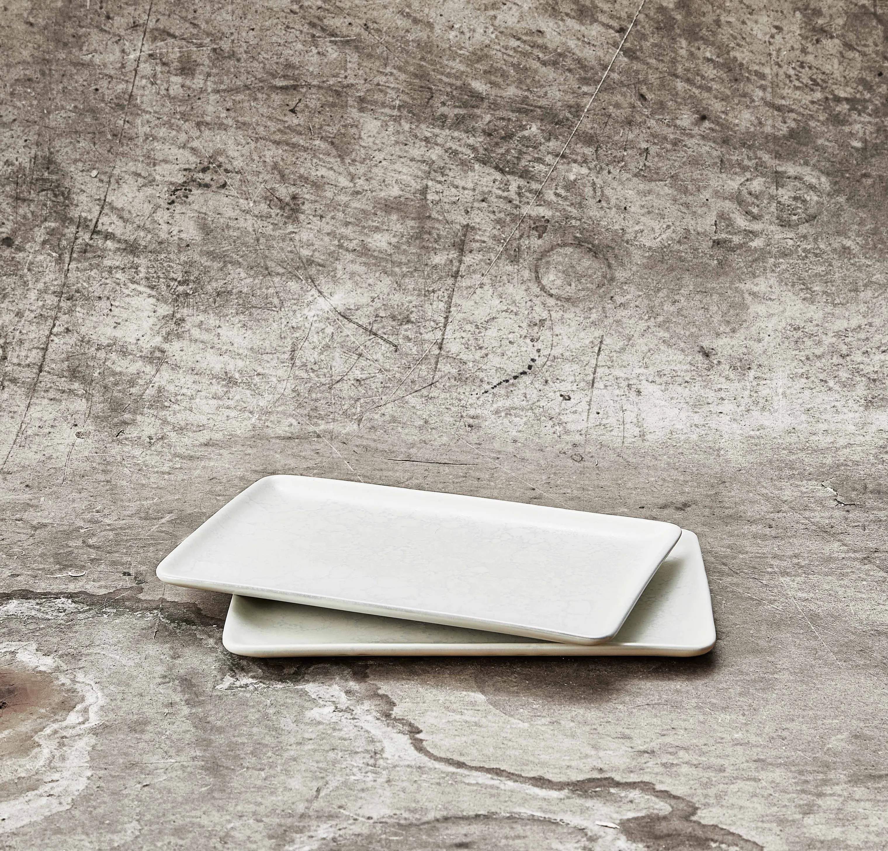 RAW by Aida Middagstallerkener Tallerken i Arctic White, 2