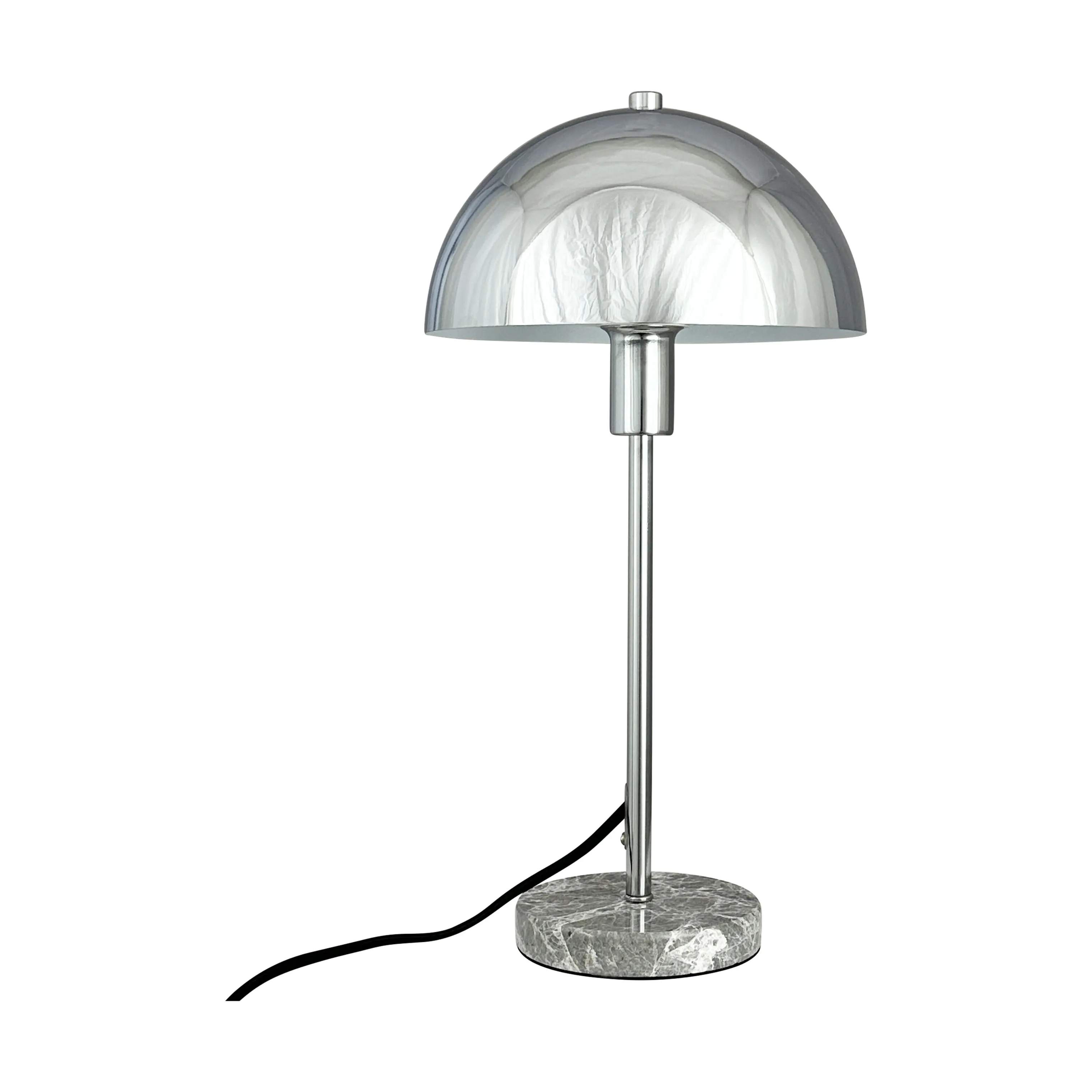 Dyberg Larsen Bordlamper Stockholm LED Bordlampe i Krom/marmor, 1