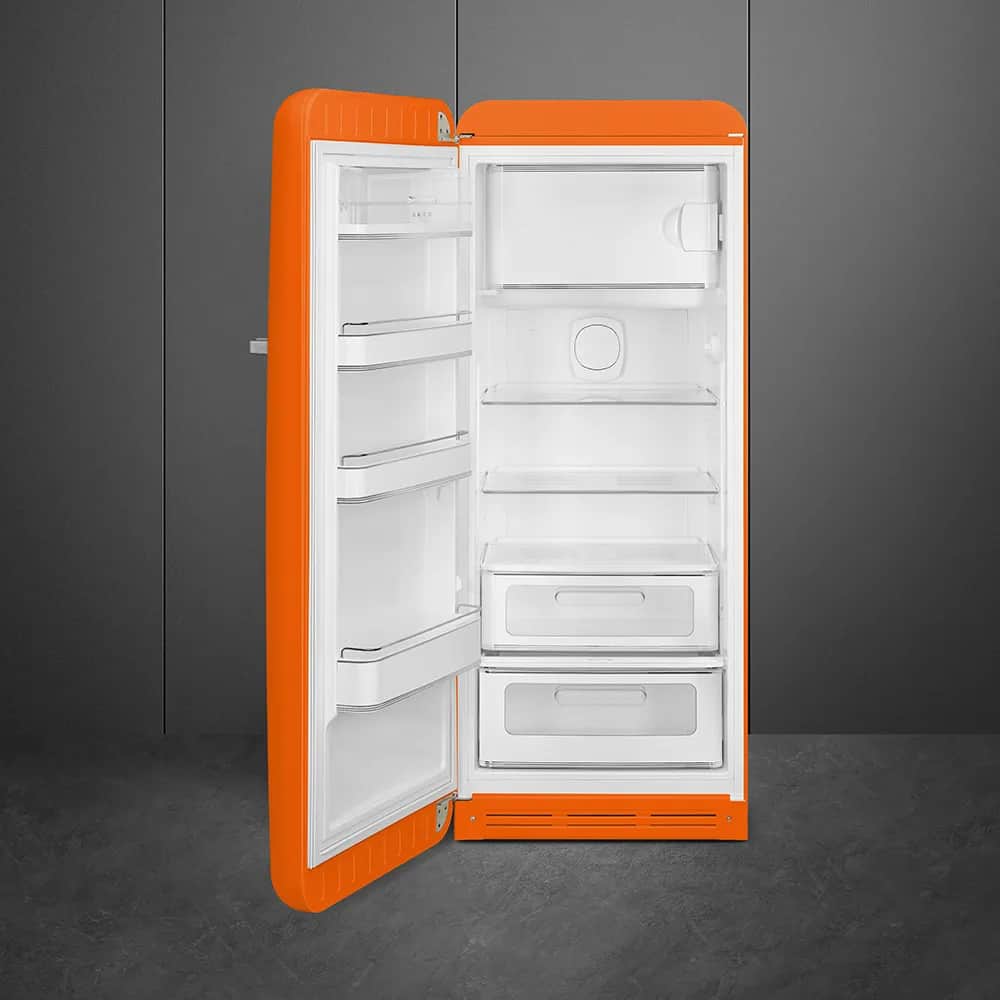 Smeg Køleskabe 50's Style Kølefryseskab i Orange, 2