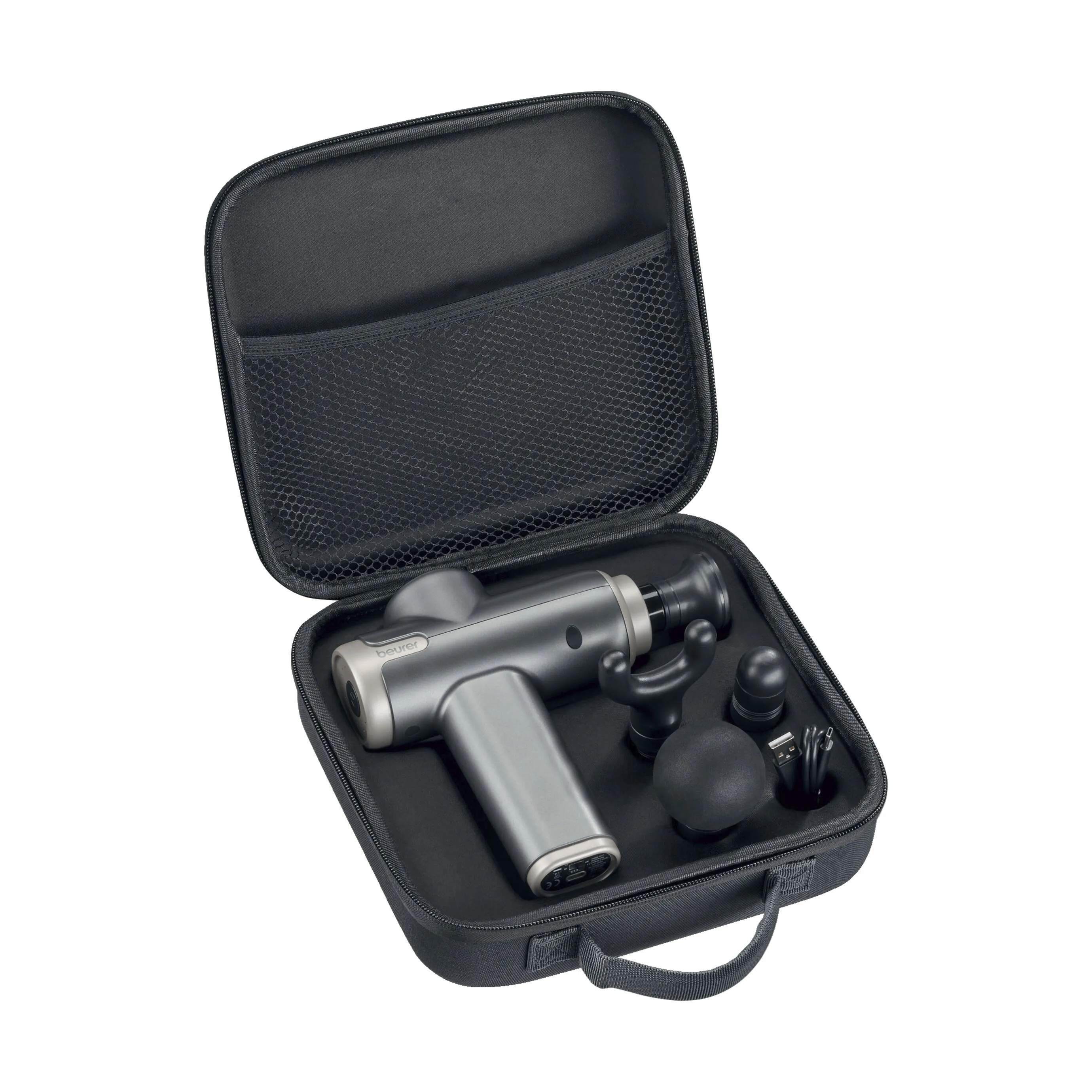 Beurer Massageapparater Massagepistol PR-MG2R i Grå/lysgrå, 2
