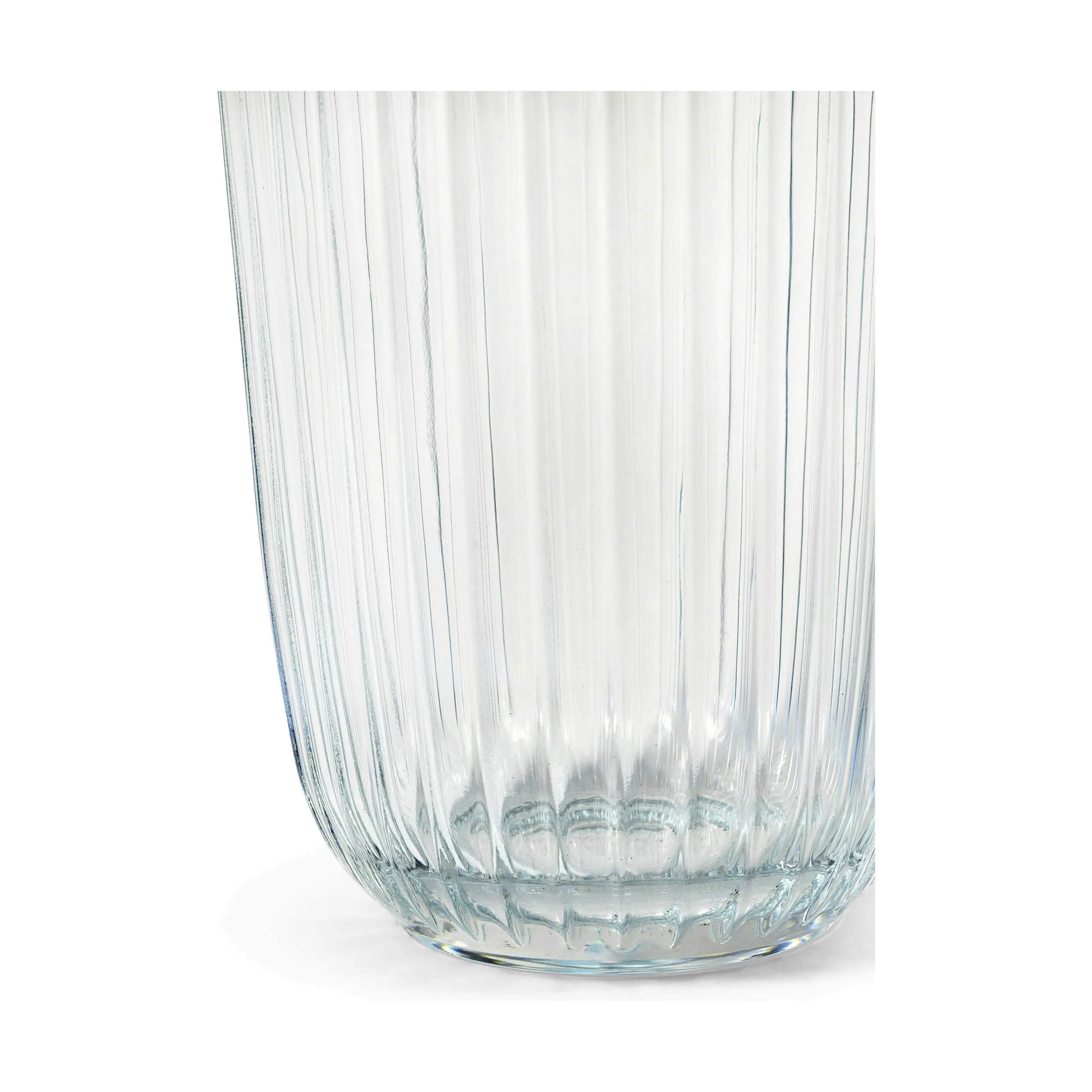Kähler Vandglas Hammershøi Vandglas - 4 stk. - i Klar, 37 cl, 3