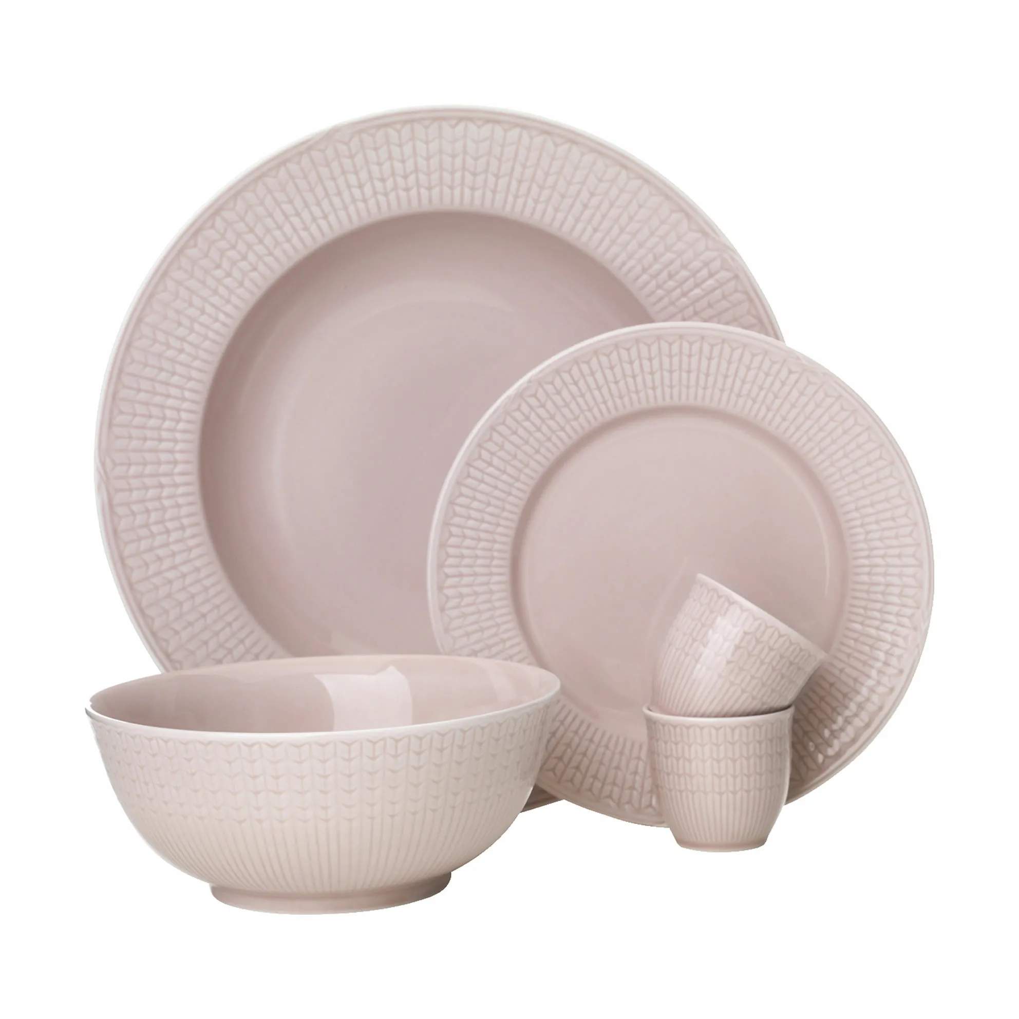 Rörstrand Kagetallerkener Swedish Grace Kagetallerken i Rose, 4
