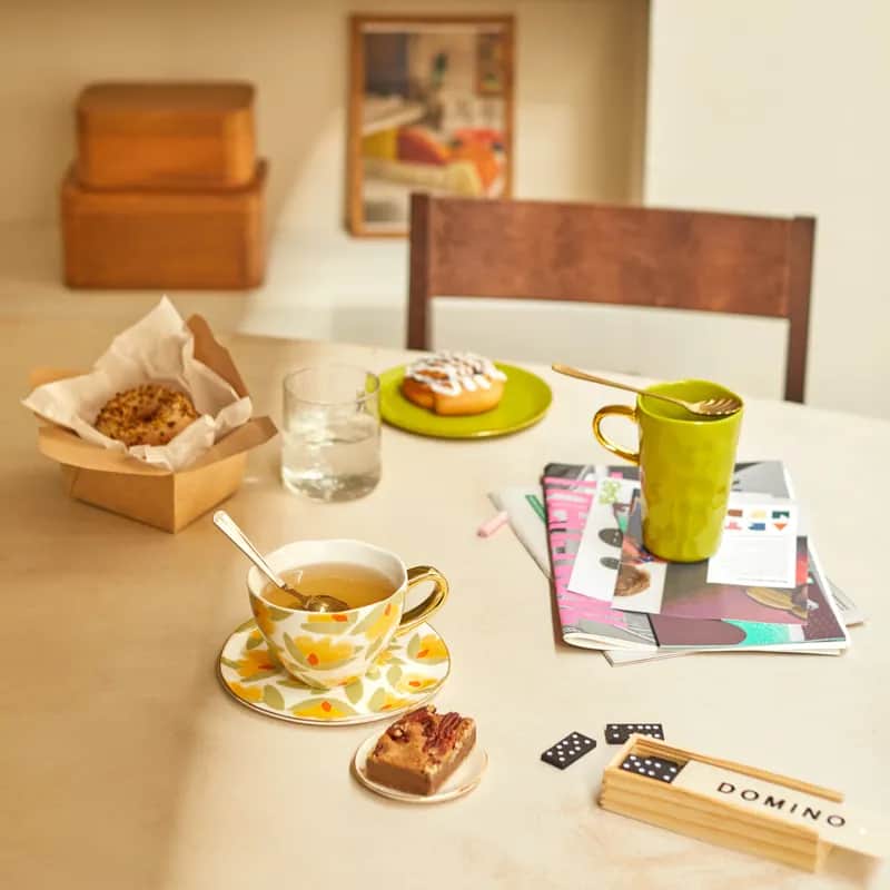 Urban Nature Culture Krus og kopper med hank Good Morning Kop i Split pea, 2