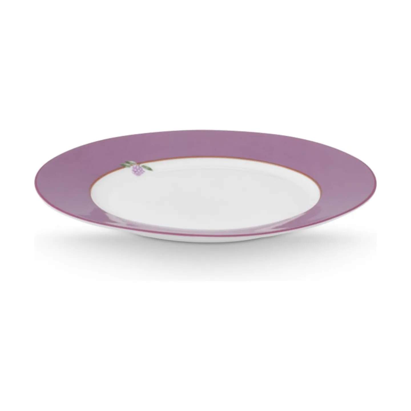 PIP Studio Middagstallerkener Lily & Lotus Tallerken i Lilla, 26,5 cm, 4