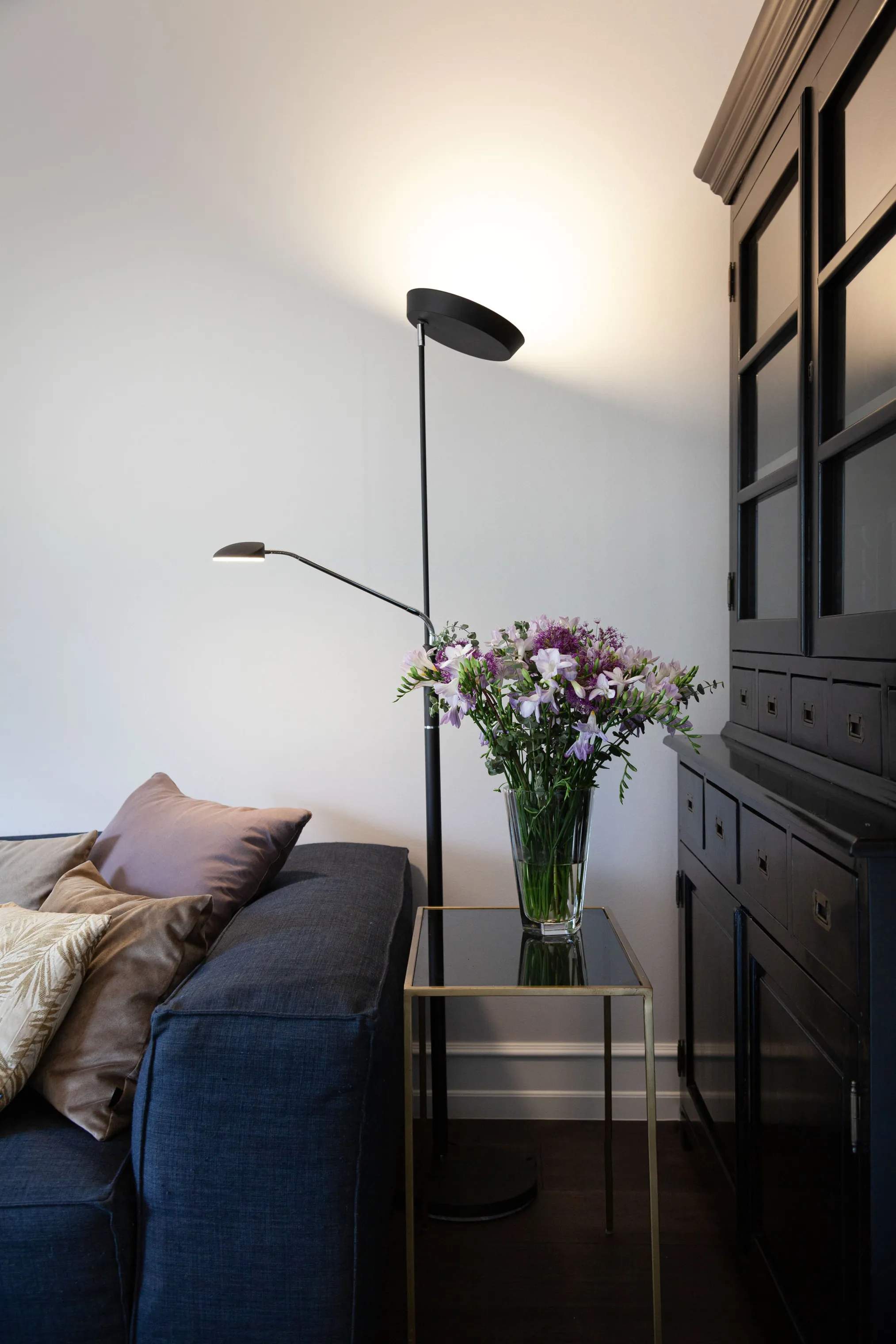 Halo Design Gulvlamper Vegas Combi Gulvlampe i sort, 2