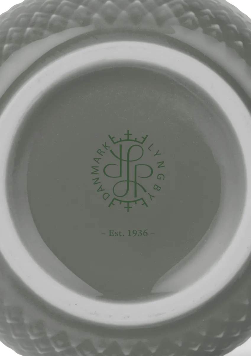 Lyngby Porcelæn Krus og kopper med hank Rhombe Earth Krus m. hank i Moss, 2