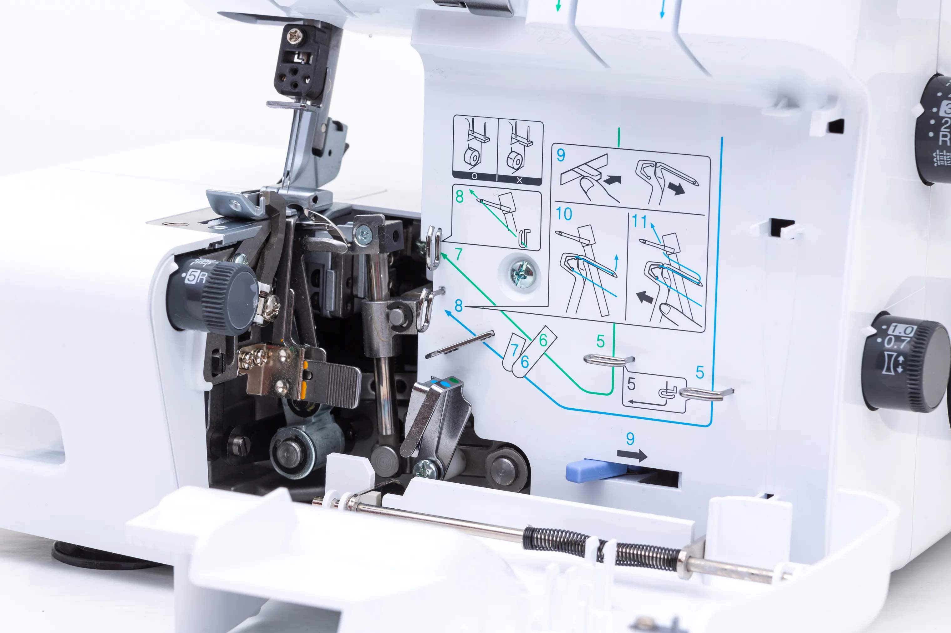 Brother Symaskiner Overlock Symaskine M343DST i Hvid, 3